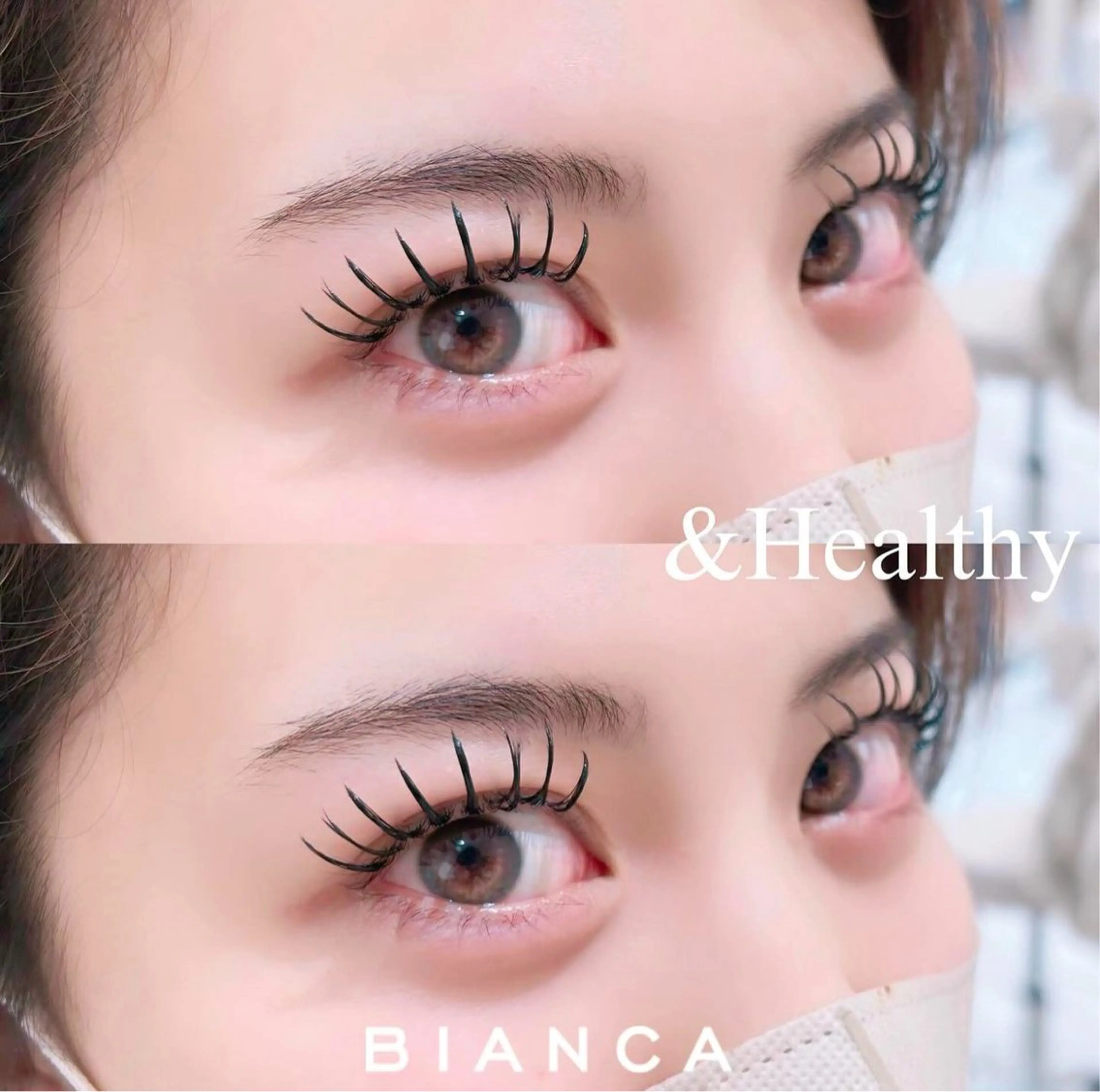 ˗ˋˏ盛れまつ毛ˎˊ˗🎀&Healthy/アンドヘルシー(ダブルorバインド100束+まつパ)¥11330の写真