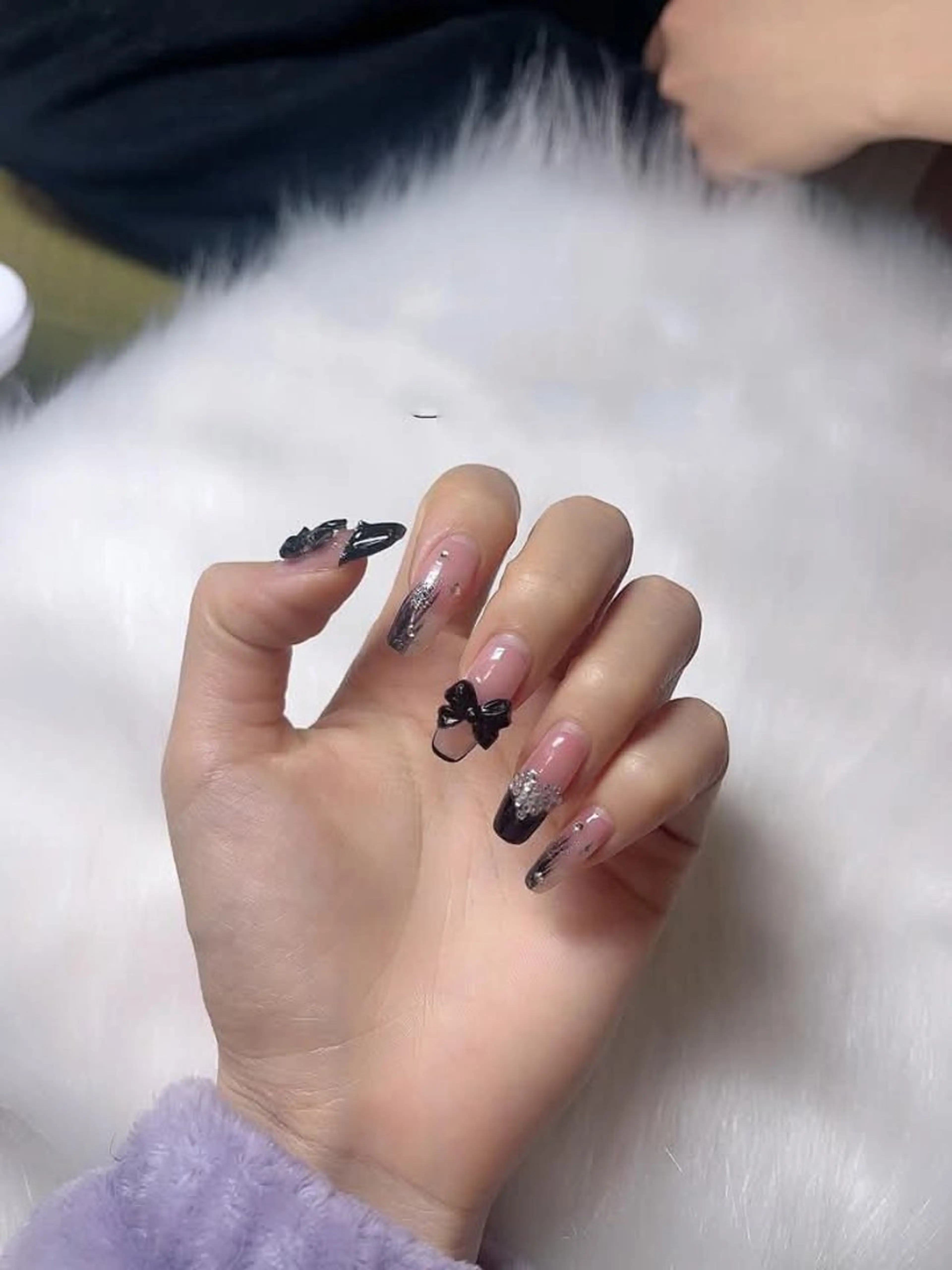 ネイル 長さ出し ヒナネイルサロン所属・Hina ネイルサロンのネイルデザイン