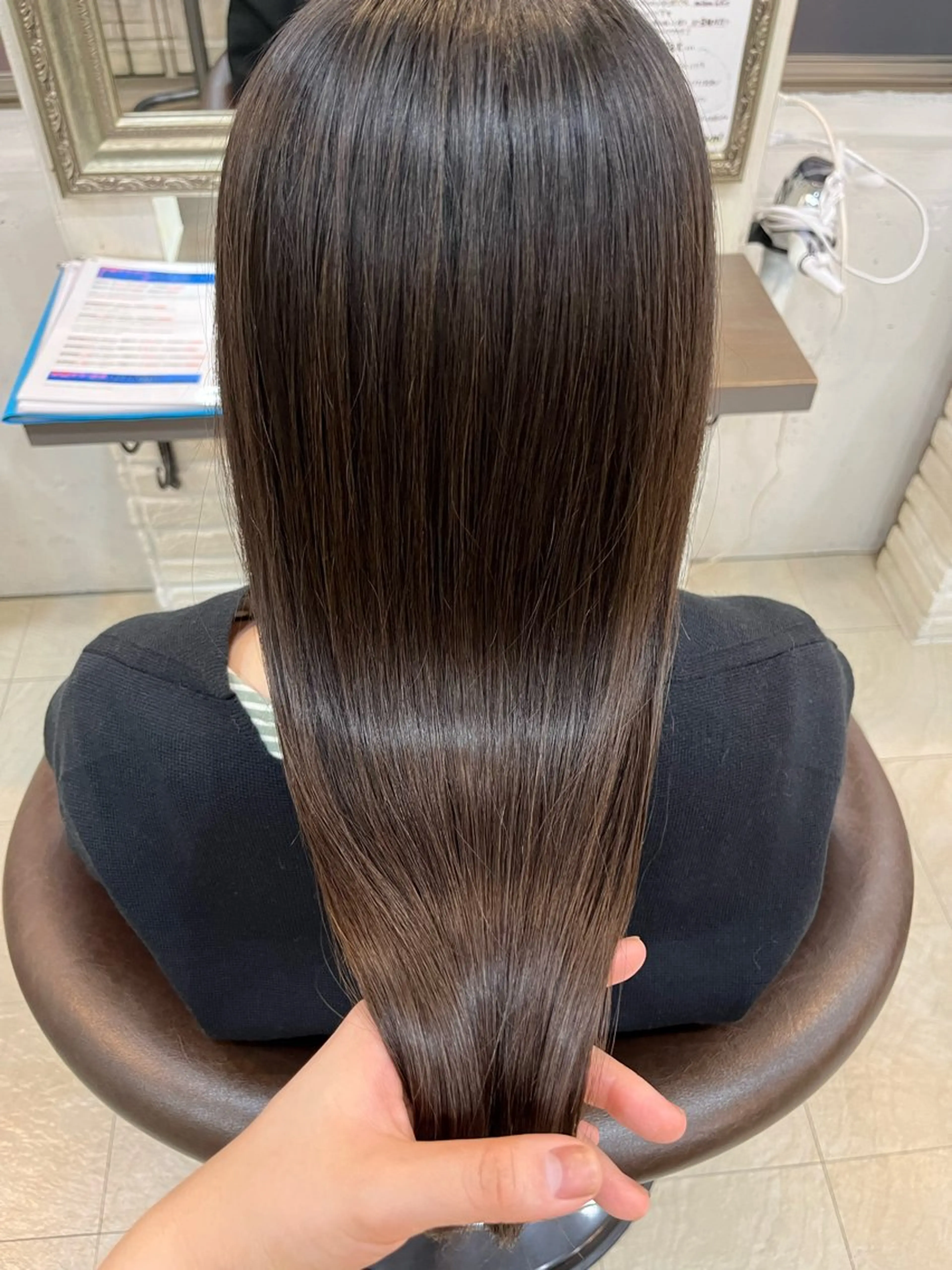 ロング 兒玉/透明感カラー 髪質改善のヘアスタイル