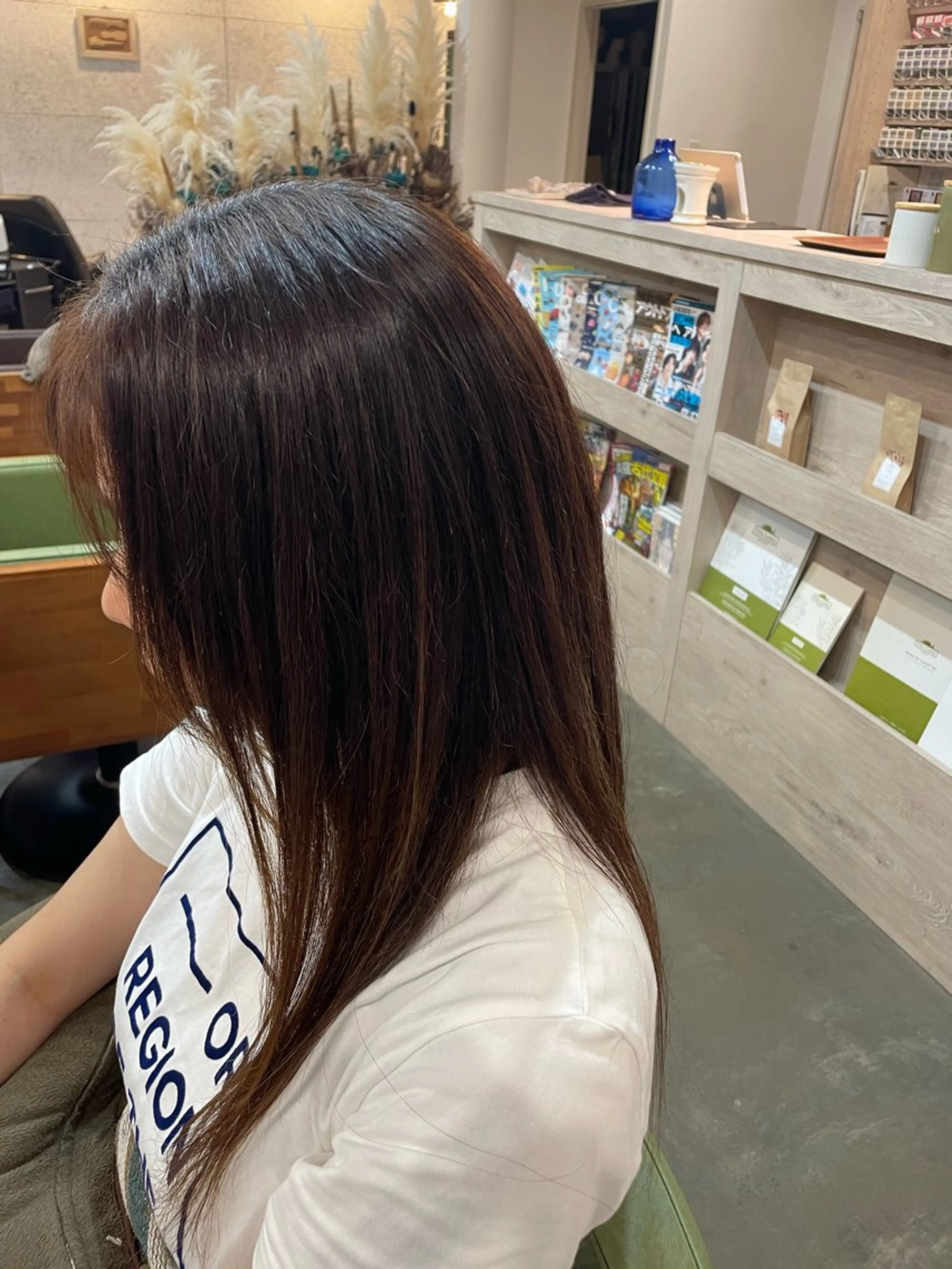 ボタニカルストレート＋薬剤の分解処理☘の写真