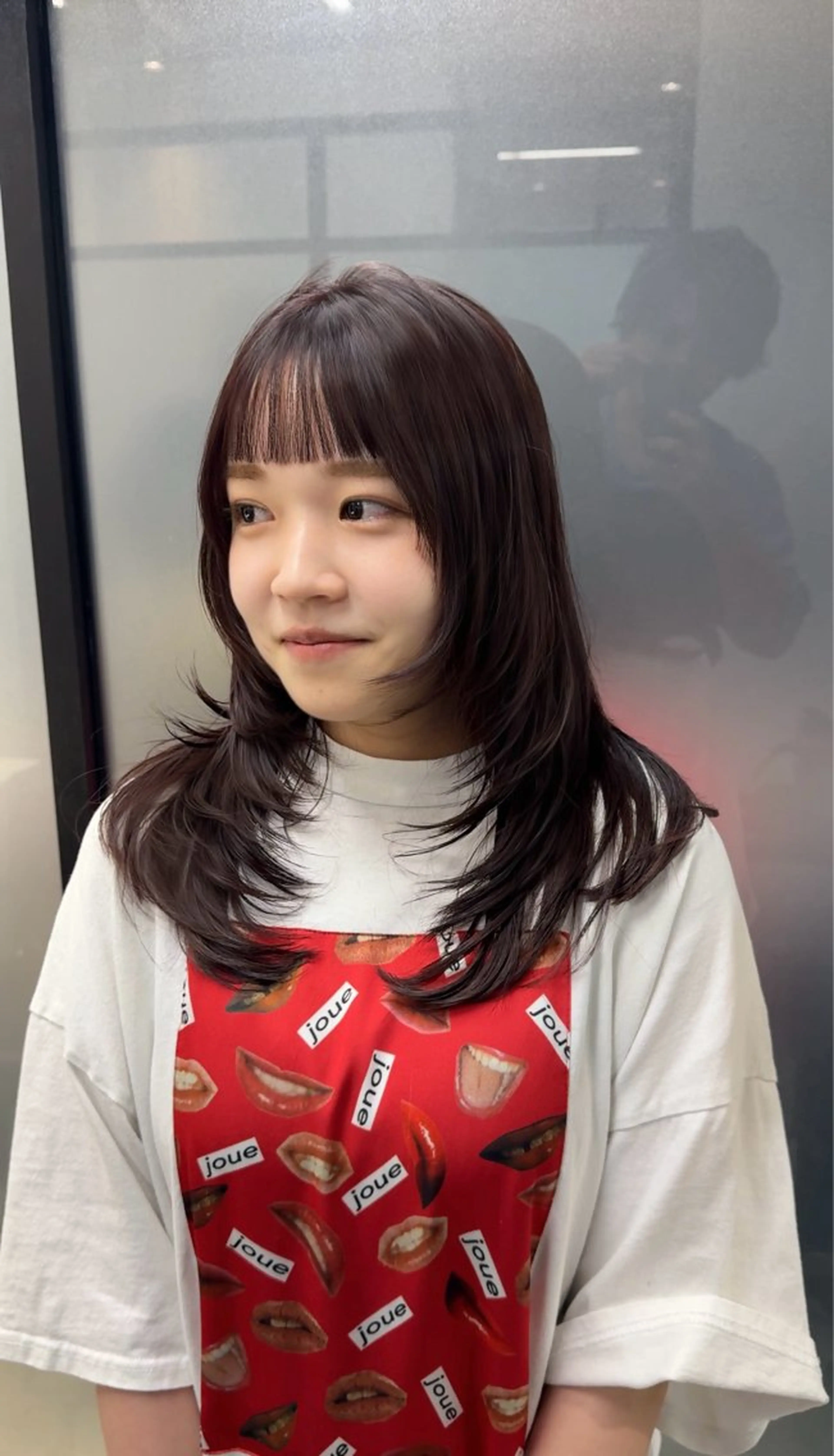 セミロング レイヤーカット カット ハイライト／髪質改善 裕樹のヘアスタイル