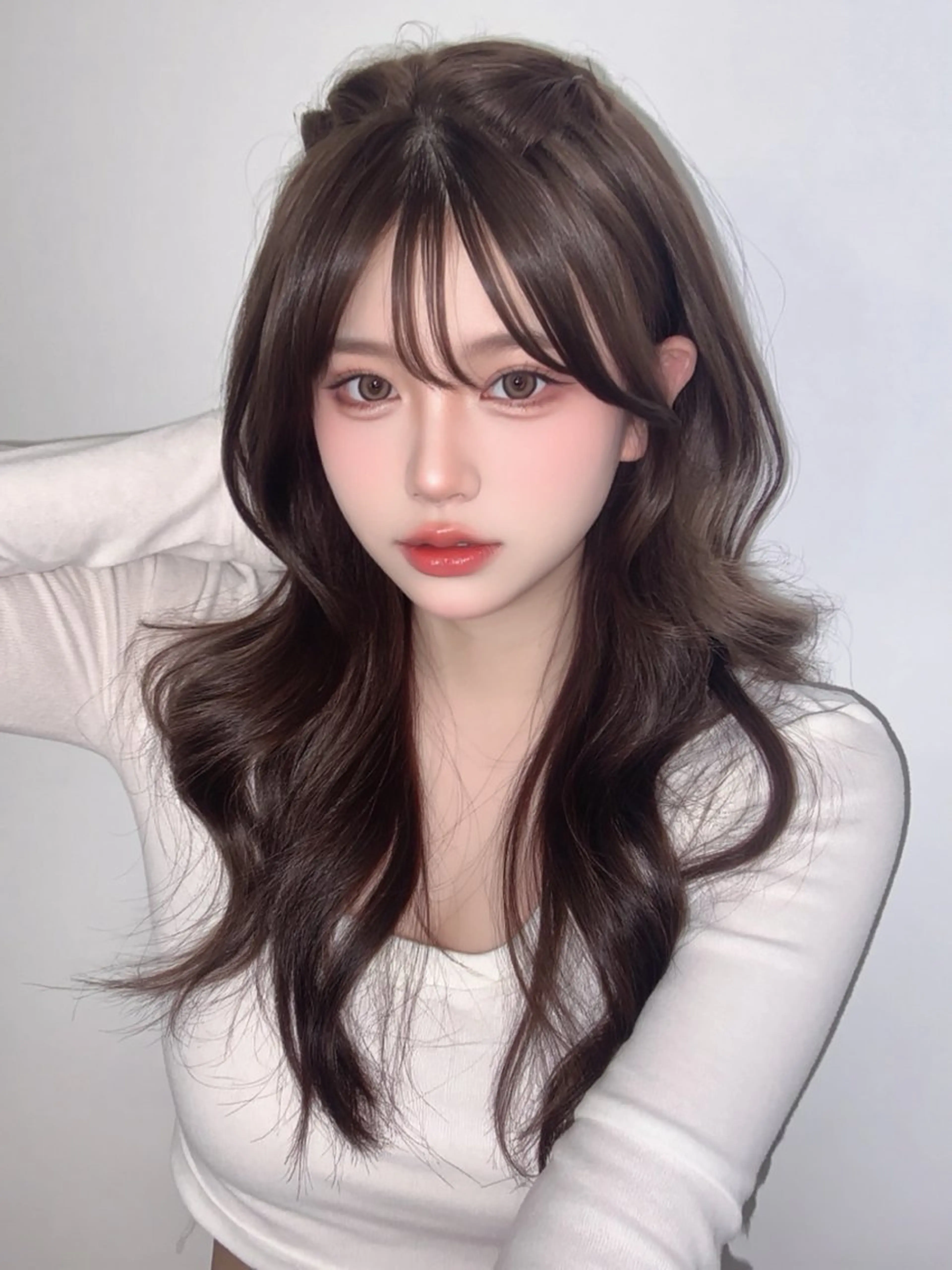 髪質改善カラー＋トリートメントの写真