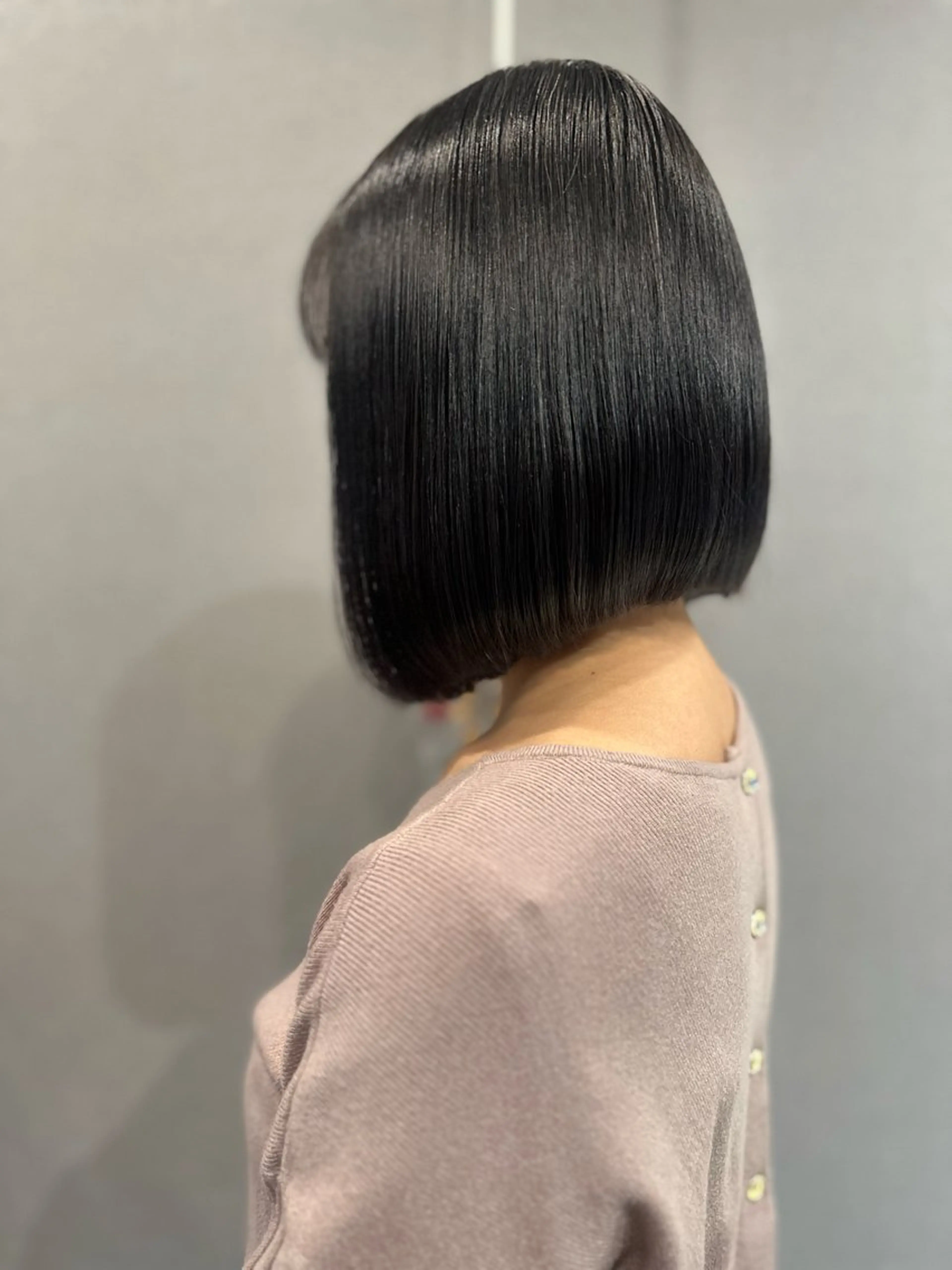ミディアム K Harukaのヘアスタイル