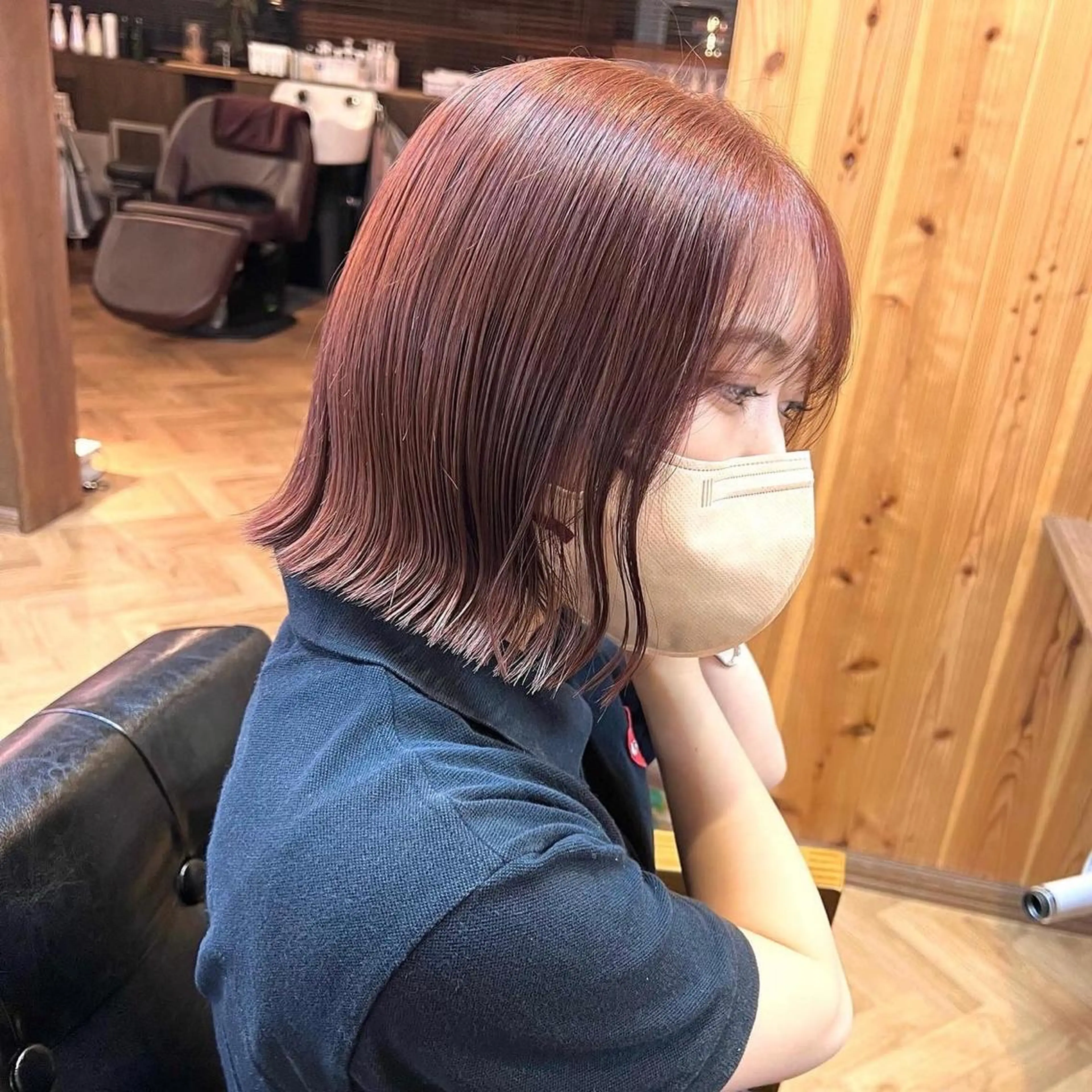 ショート カラー パーマ ヘアアレンジ メンズ キッズ ネイル マツエク・マツパ アイブロウ カット ヘアカラー トリートメント EMANON梅田店所属・前川 朋香のヘアスタイル