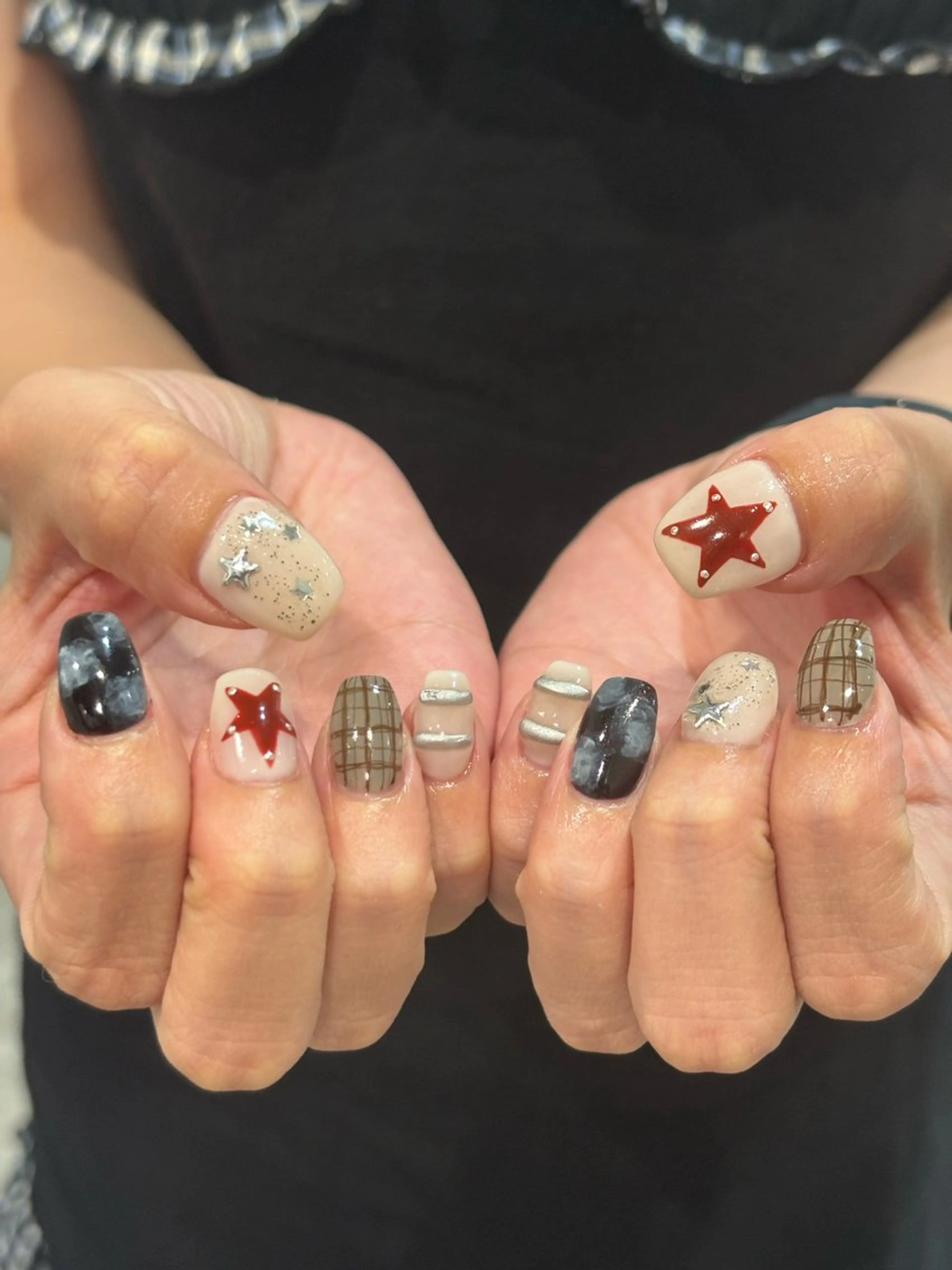 【ハンド】105分アートコース✨パラジェル変更無料✨（※ソフトジェルオフご新規様&30日以内再来店で無料）の写真