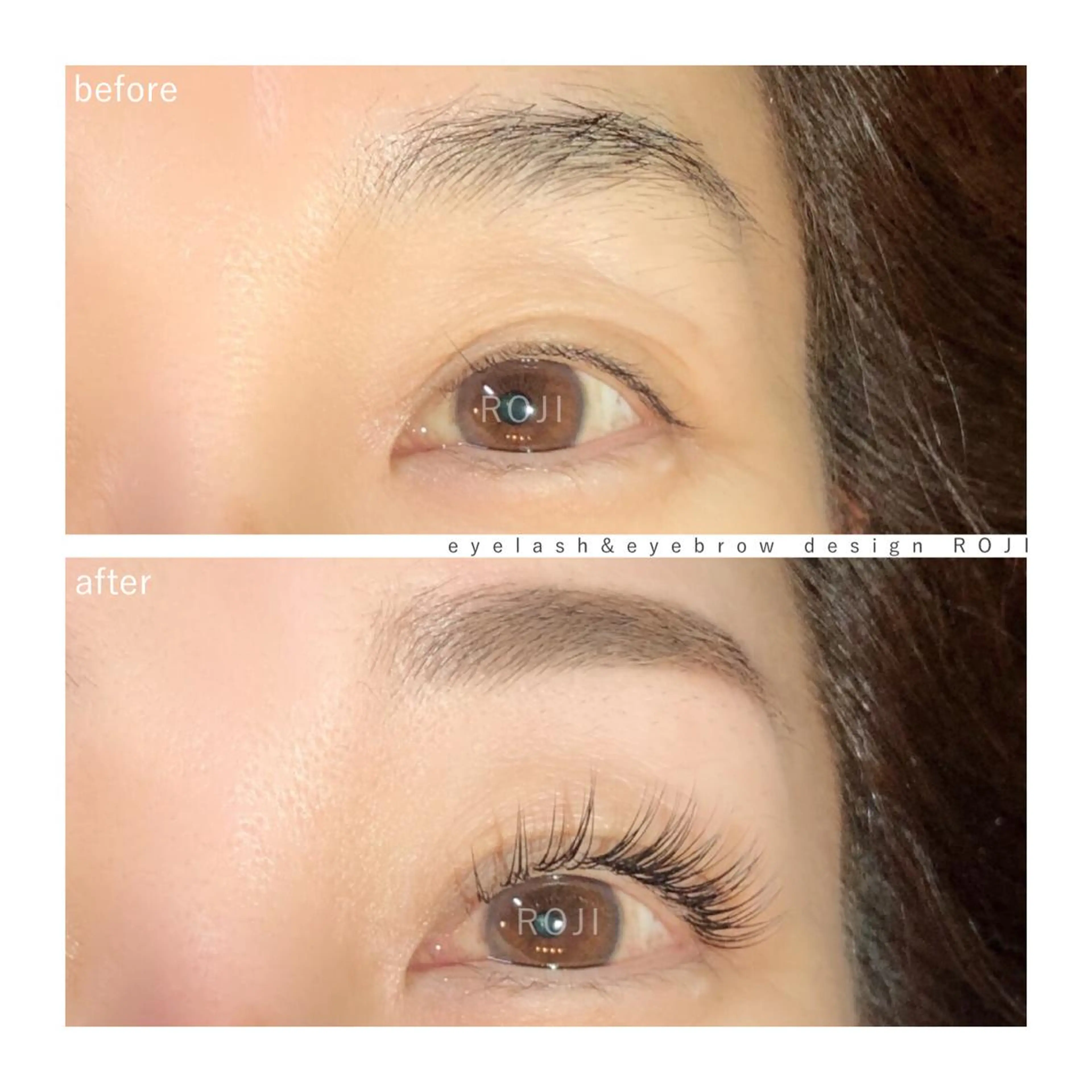 マツエク・マツパ アイブロウ 眉毛ワックス脱毛 マツエク eyelash&eyebrow design ROJI所属・まつエク&眉 ROJIのマツエク・マツパデザイン