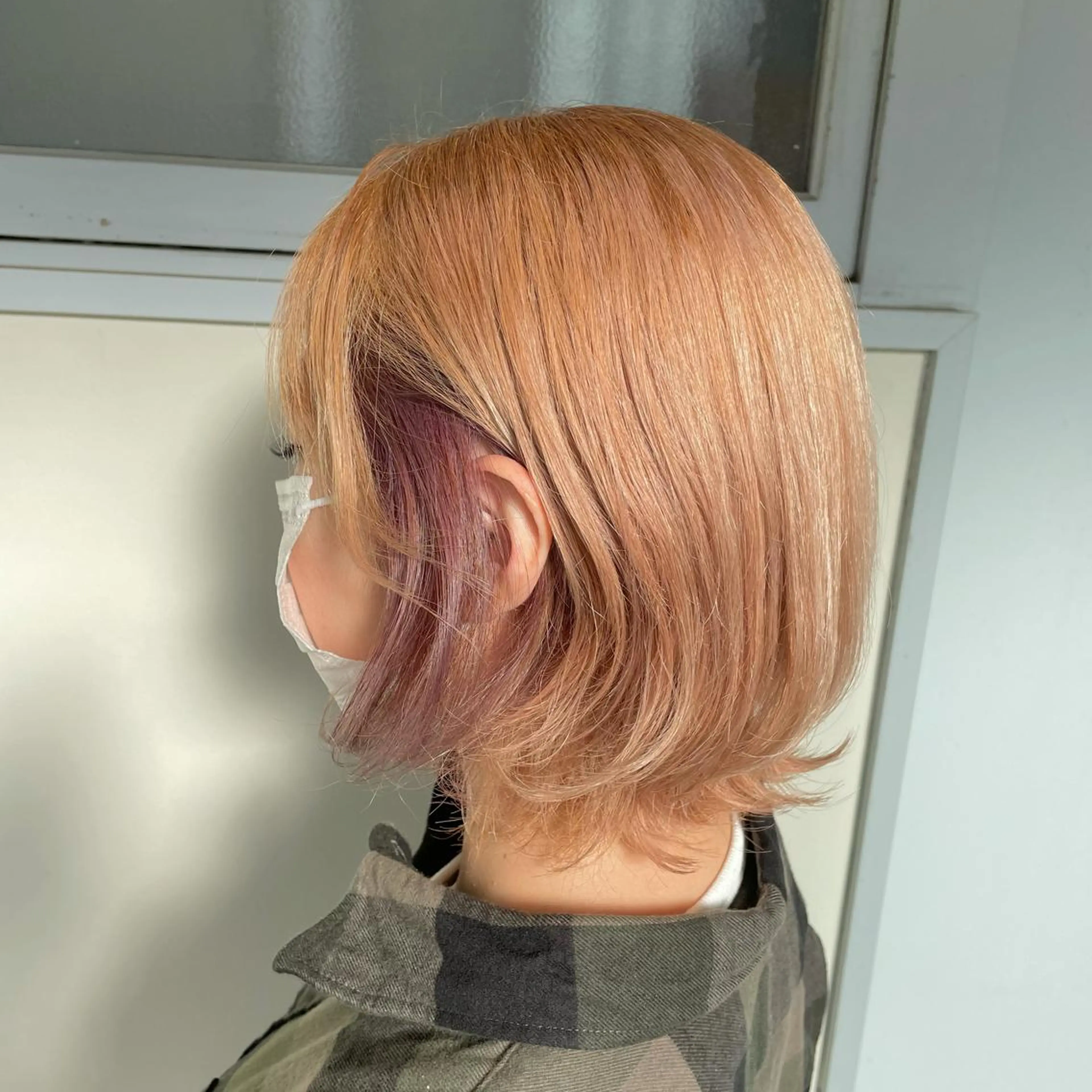 ショート カラー ヘアアレンジ カット ヘアカラー トリートメント maoブリーチ無し 似合わせカラーのヘアスタイル