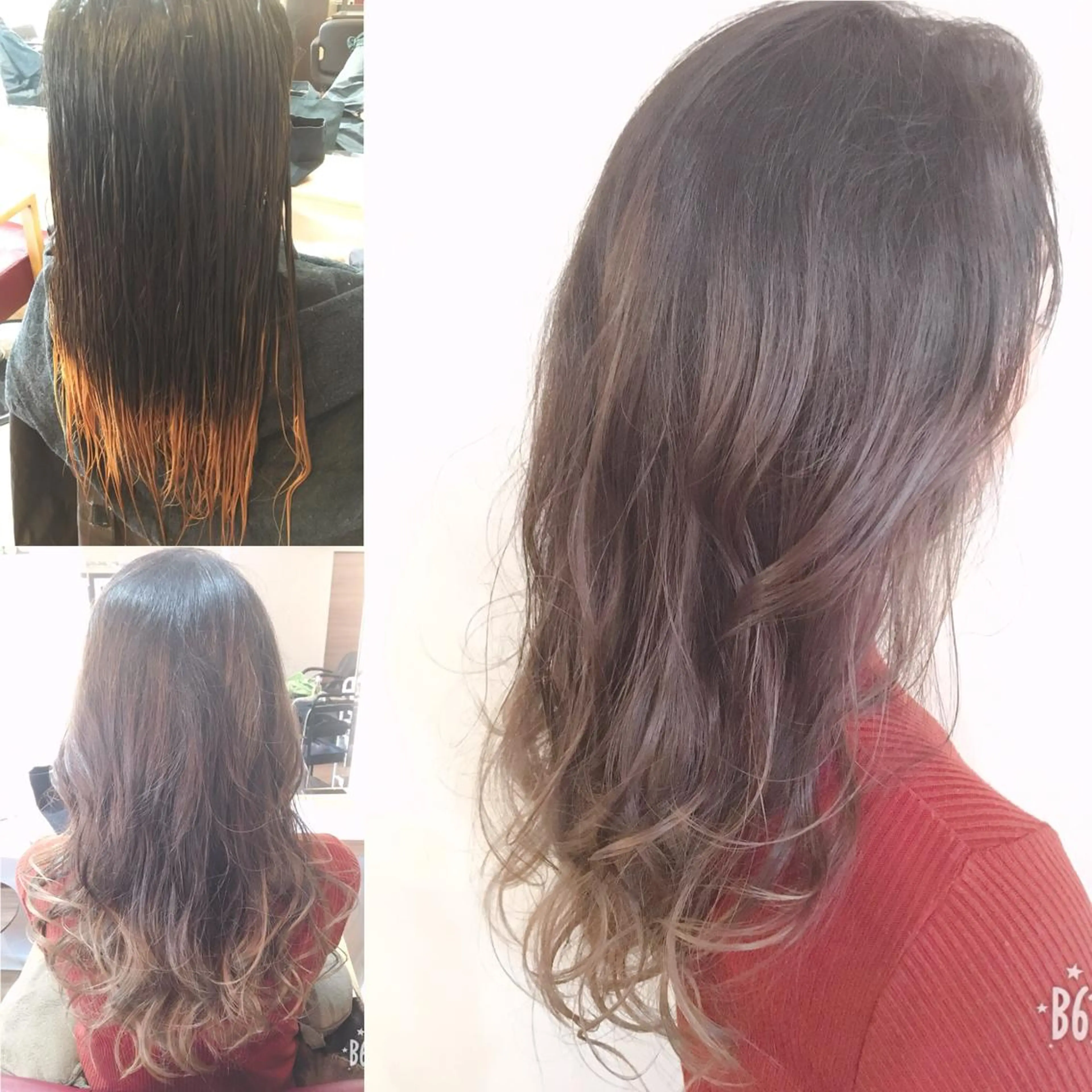 ロング カラー ベージュカラー グラデーションカラー ヘアカラー トリートメント 🌟Fan.ray 代表🌟河原恭平のヘアスタイル