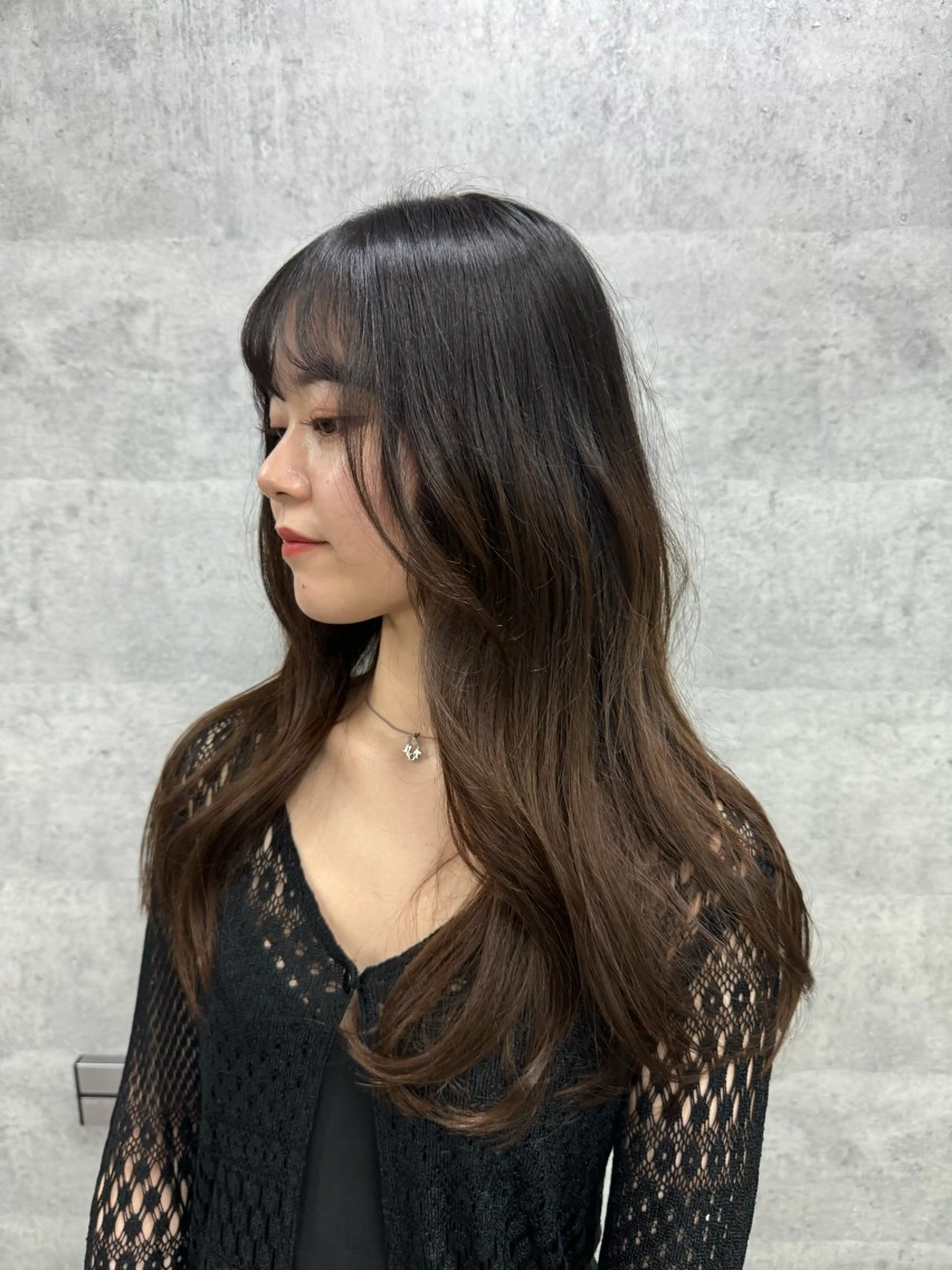 セミロング あなたのお悩み改善" You"💚❤️💛のヘアスタイル