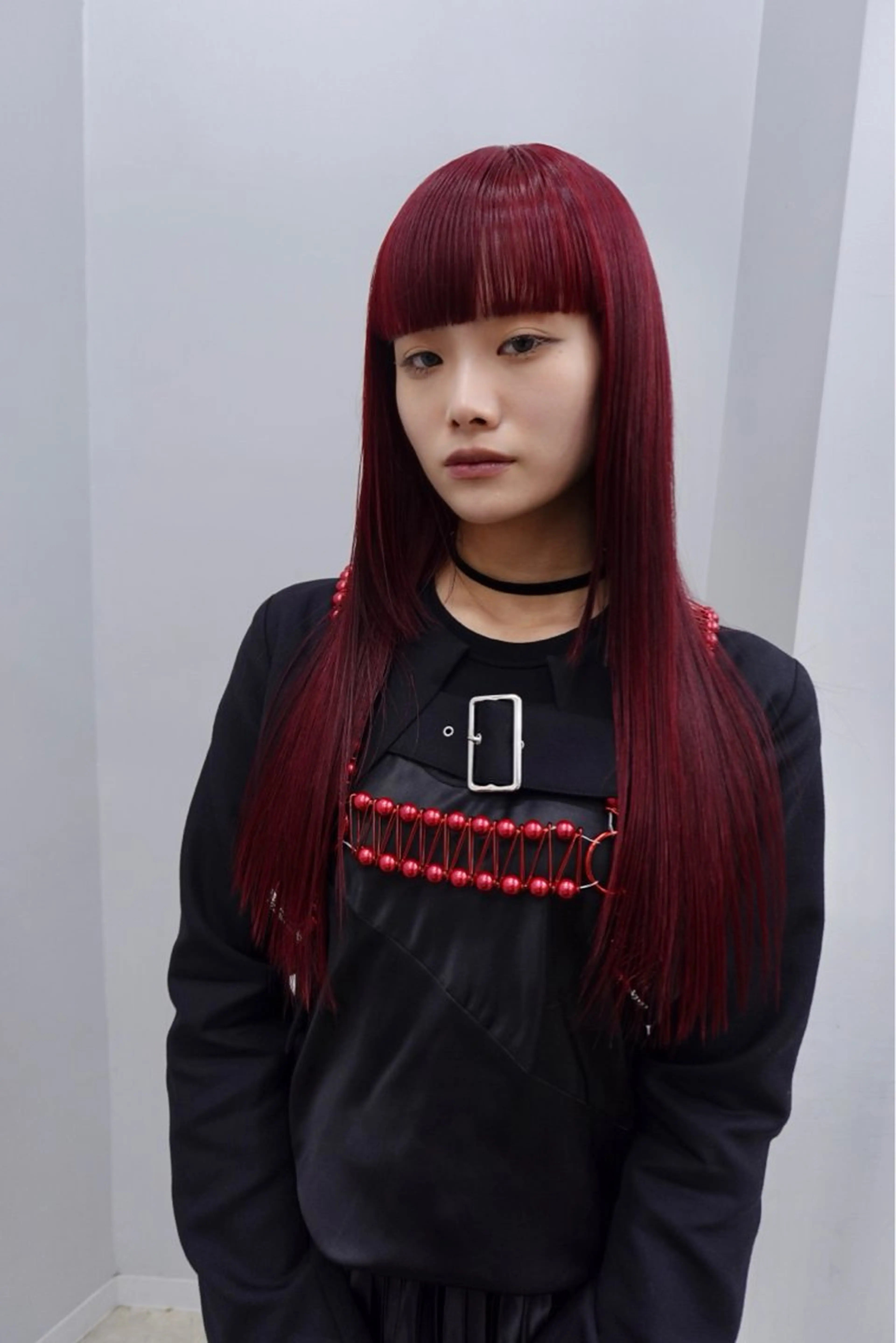 ロング vardy  Omotesando所属・表参道ハイトーン 韓国ヘア長田雄希のヘアスタイル