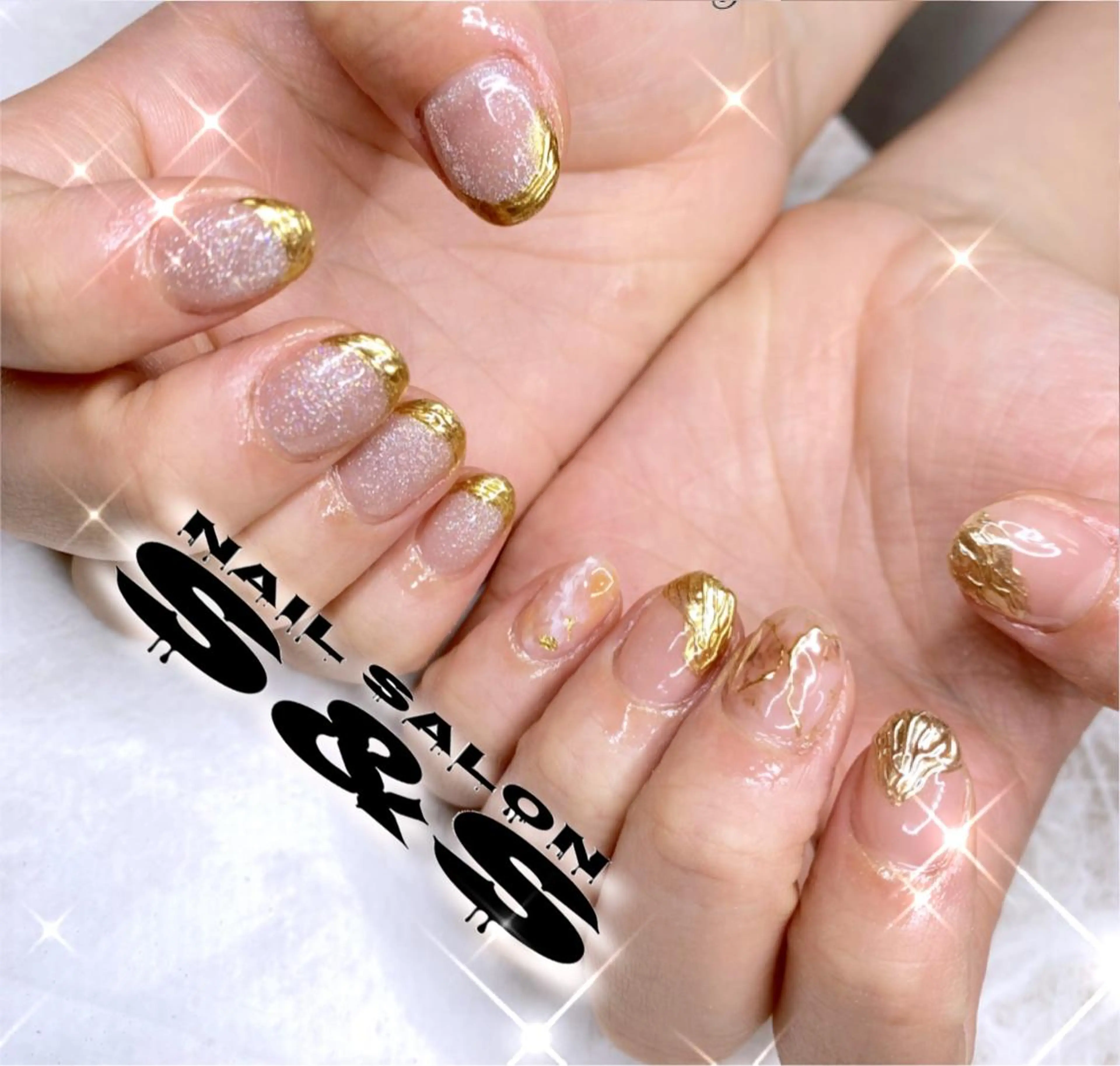 ネイル 長さ出し メンズネイル 持ち込み ニュアンスネイル スカルプネイル S&S 村田小百合のネイルデザイン