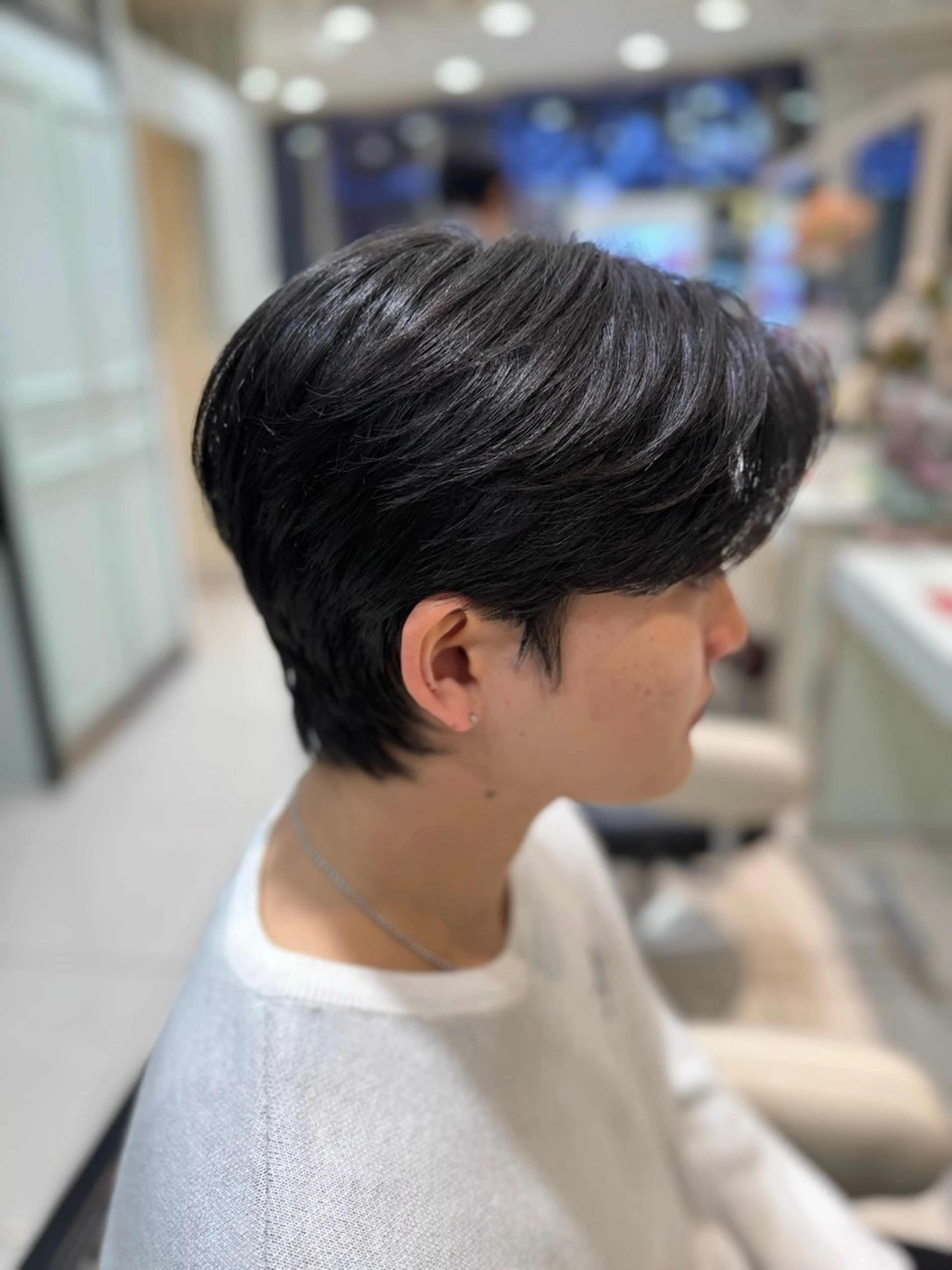 メンズ 曲がる縮毛/カルマパ ーマ/池袋/横村大全のヘアスタイル