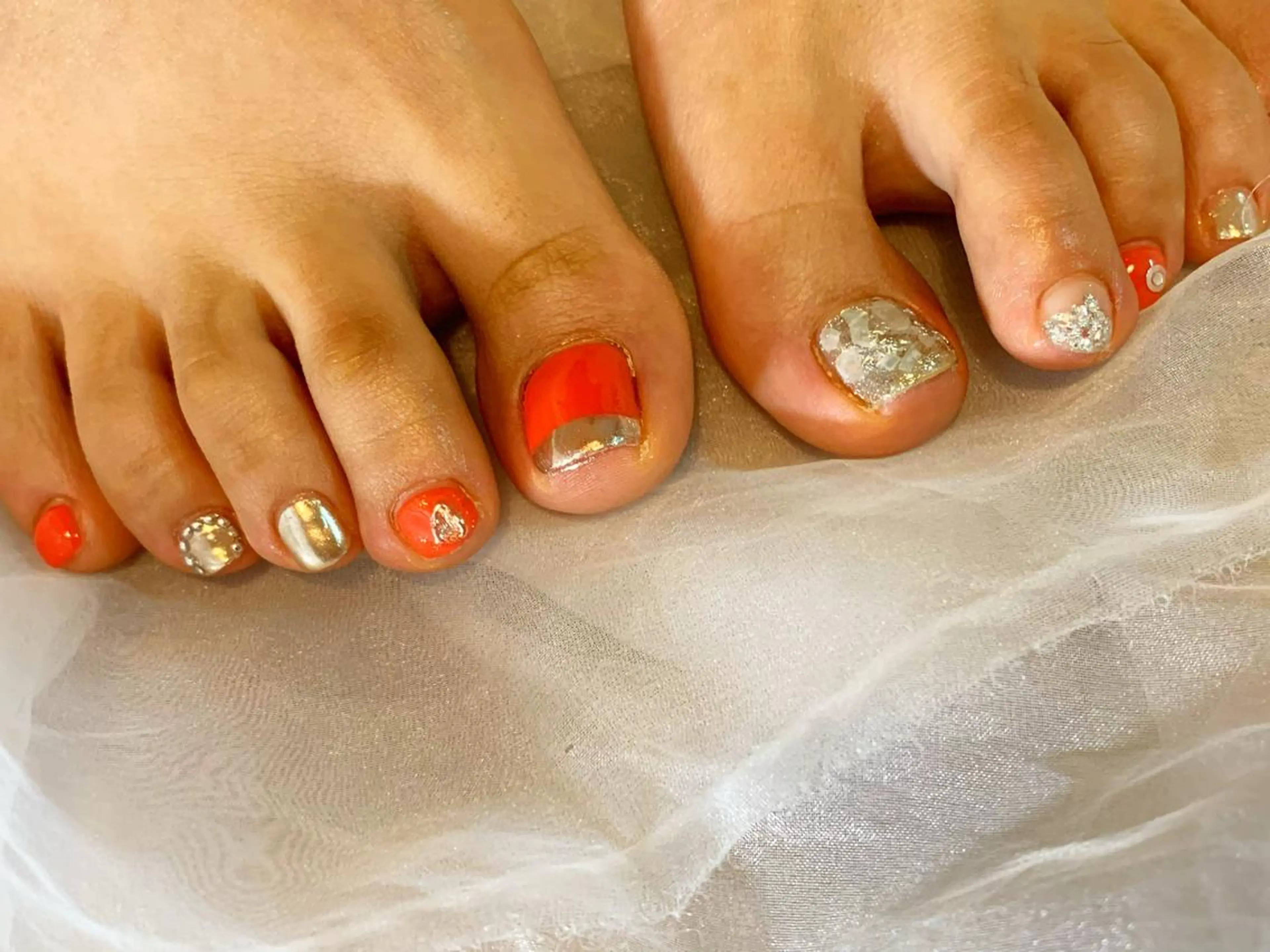 ネイル ハンドネイル フットネイル GéRanium Harukaのネイルデザイン