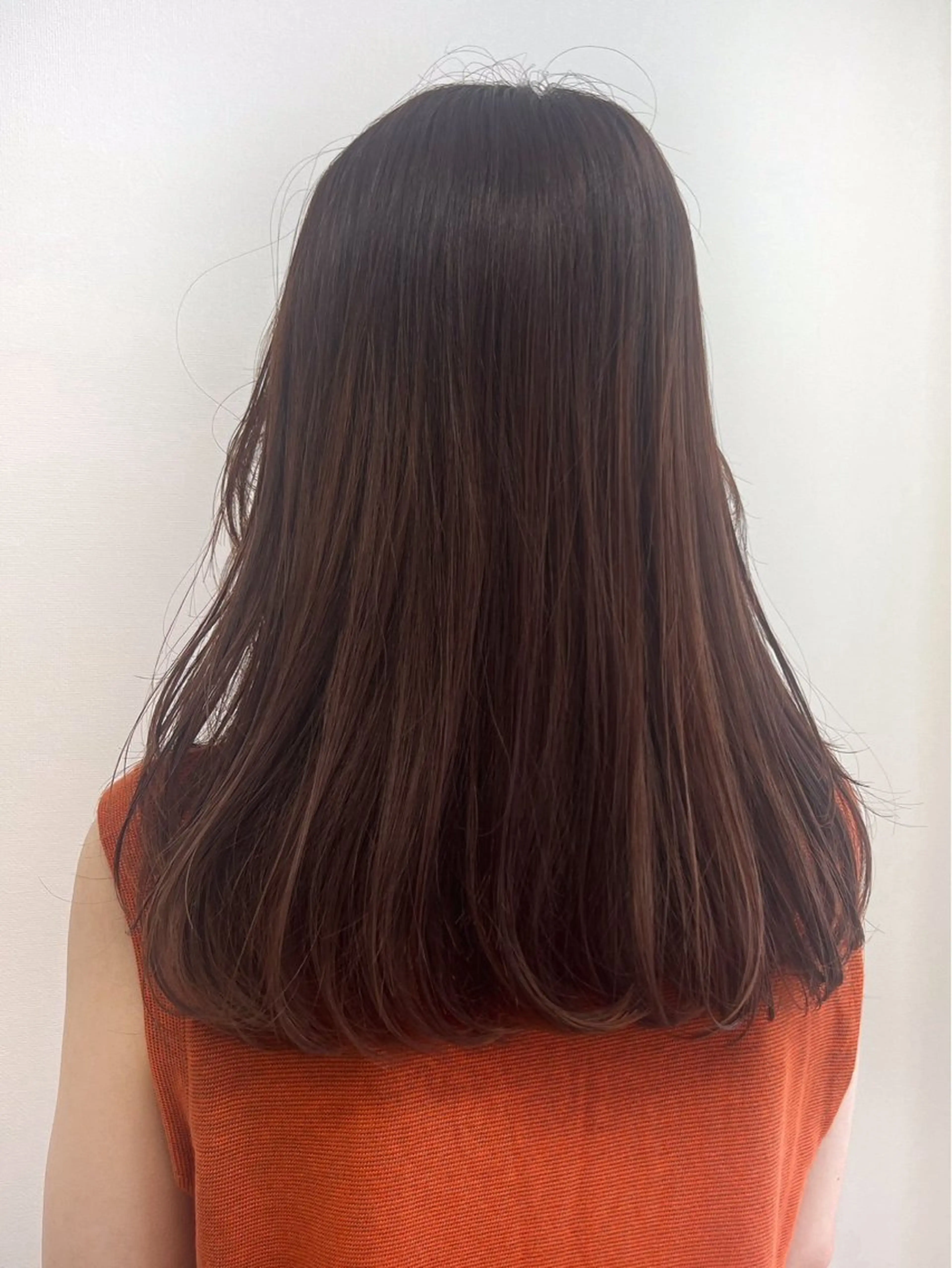 フロントグラデーションカット✂︎の写真