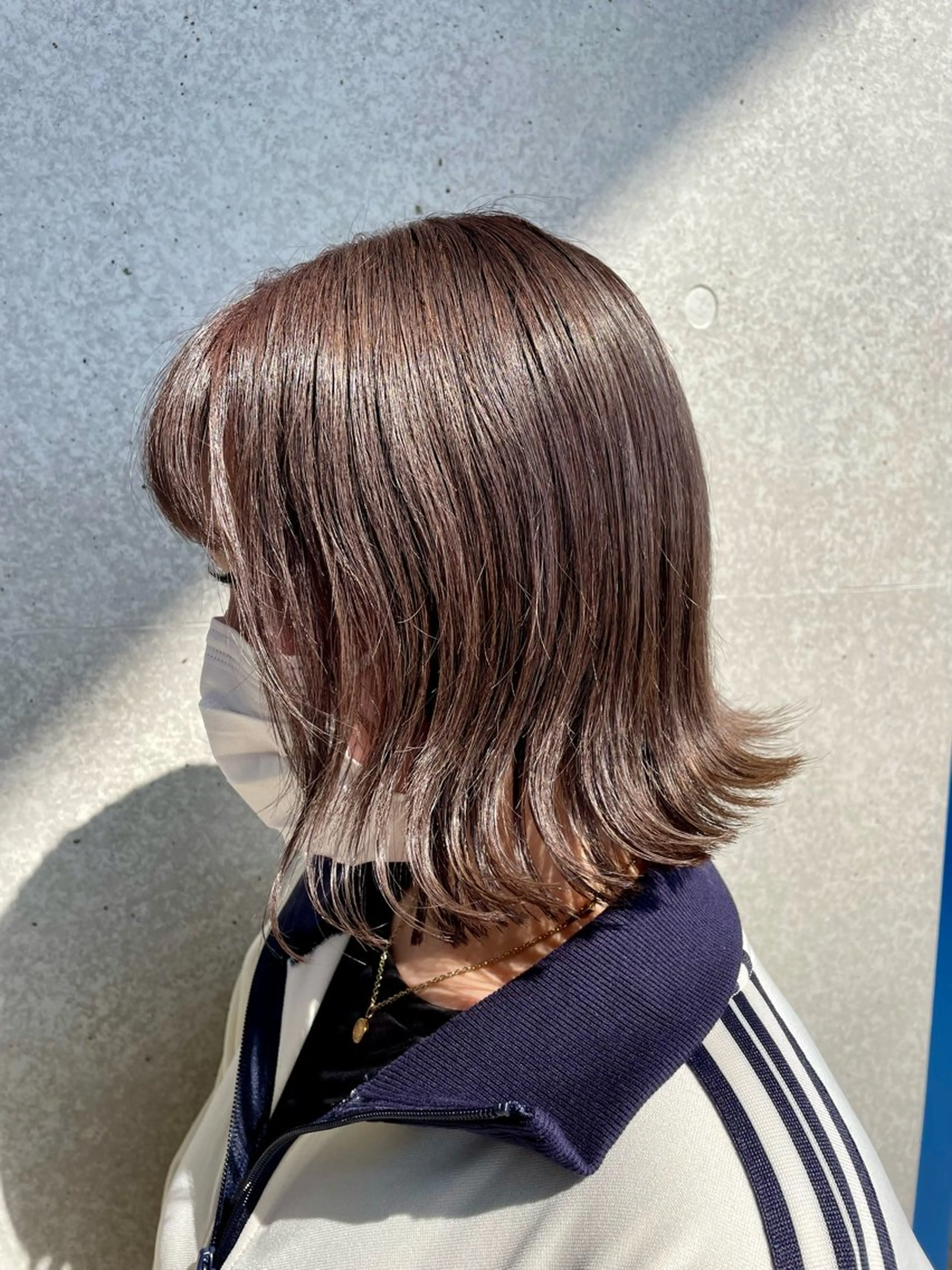 ミディアム カラー 坂本 勇将のヘアスタイル