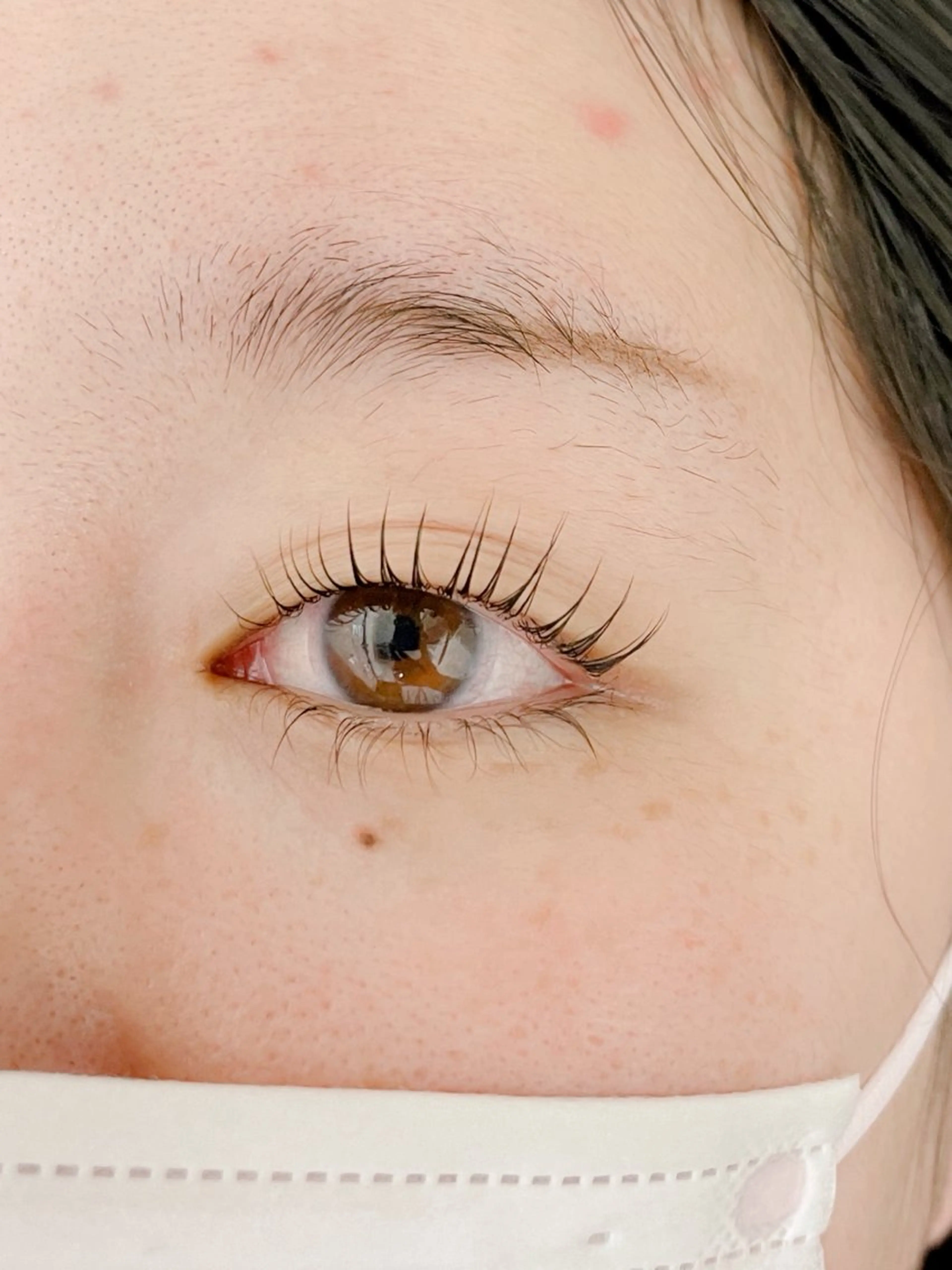 マツエク・マツパ 韓国風マツエク ナチュラル 桜 杏奈のマツエク・マツパデザイン