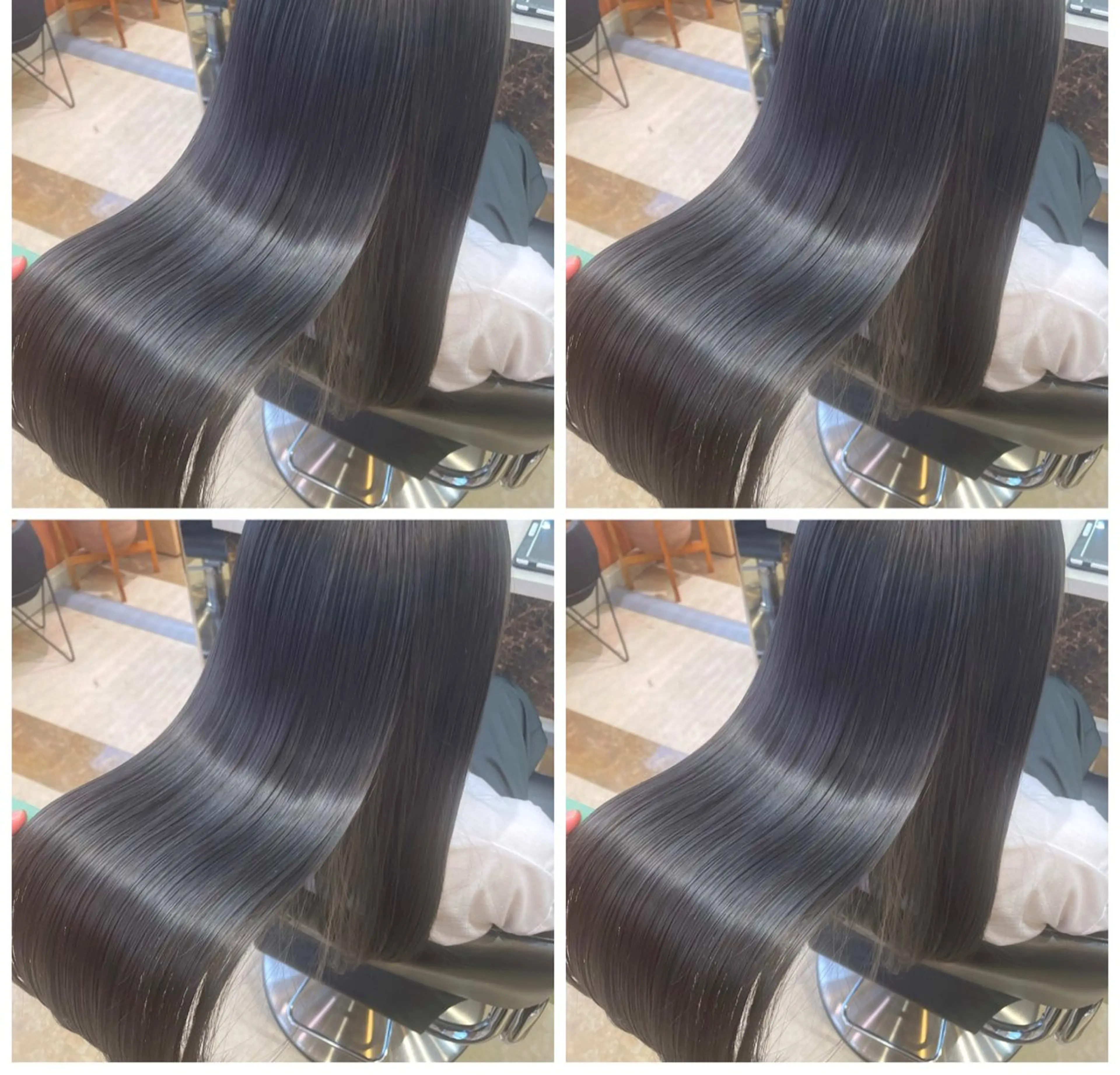 カラー 切りっぱなしボブ アディクシーカラー アッシュ アッシュブラック ベージュカラー xepu【エクシープ】所属・💎縮毛矯正・ 美髪💎DAICHIのヘアスタイル