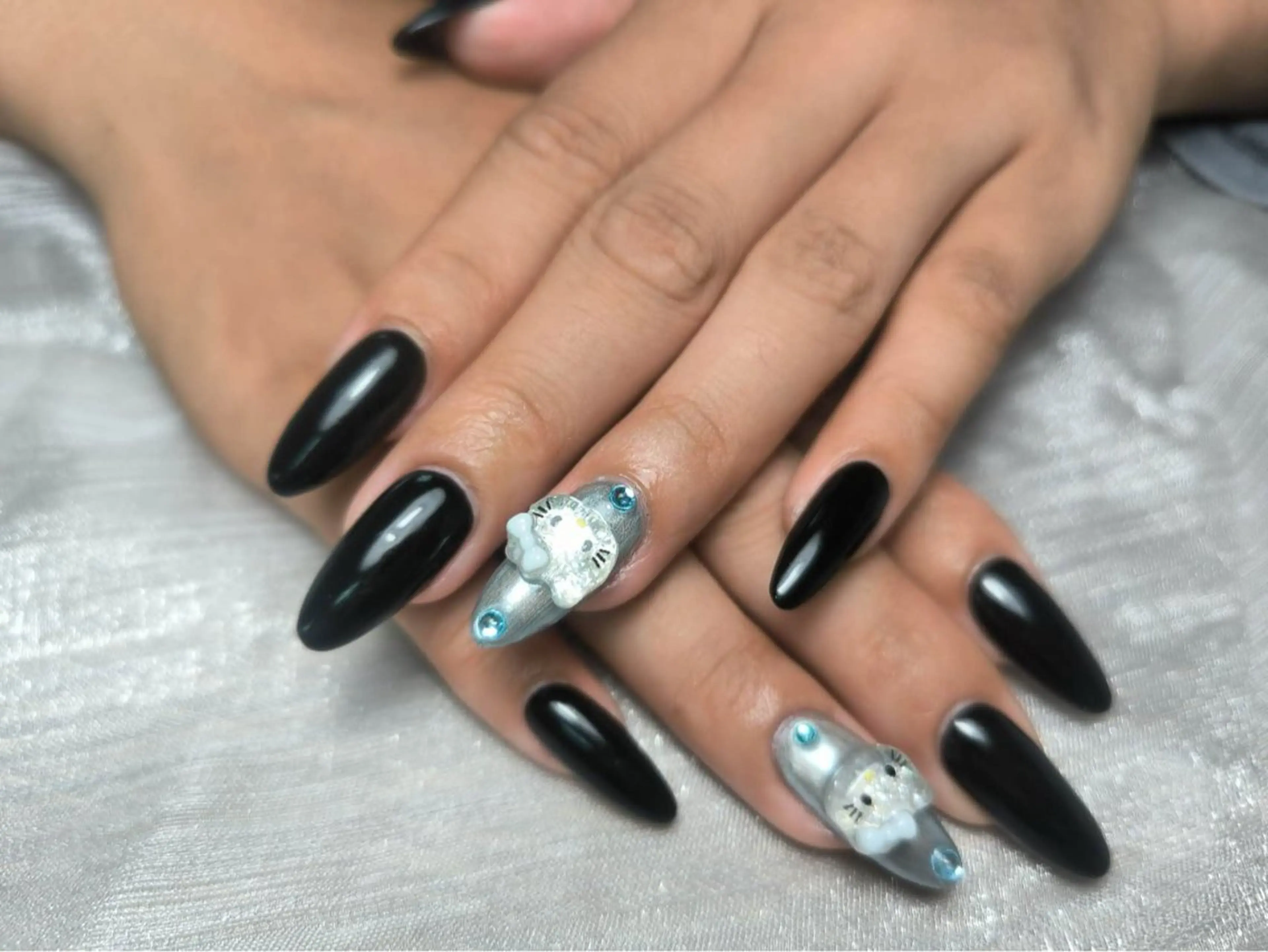 ネイル スカルプネイル ネイルチップ lucky nail 歌舞伎町のネイルデザイン