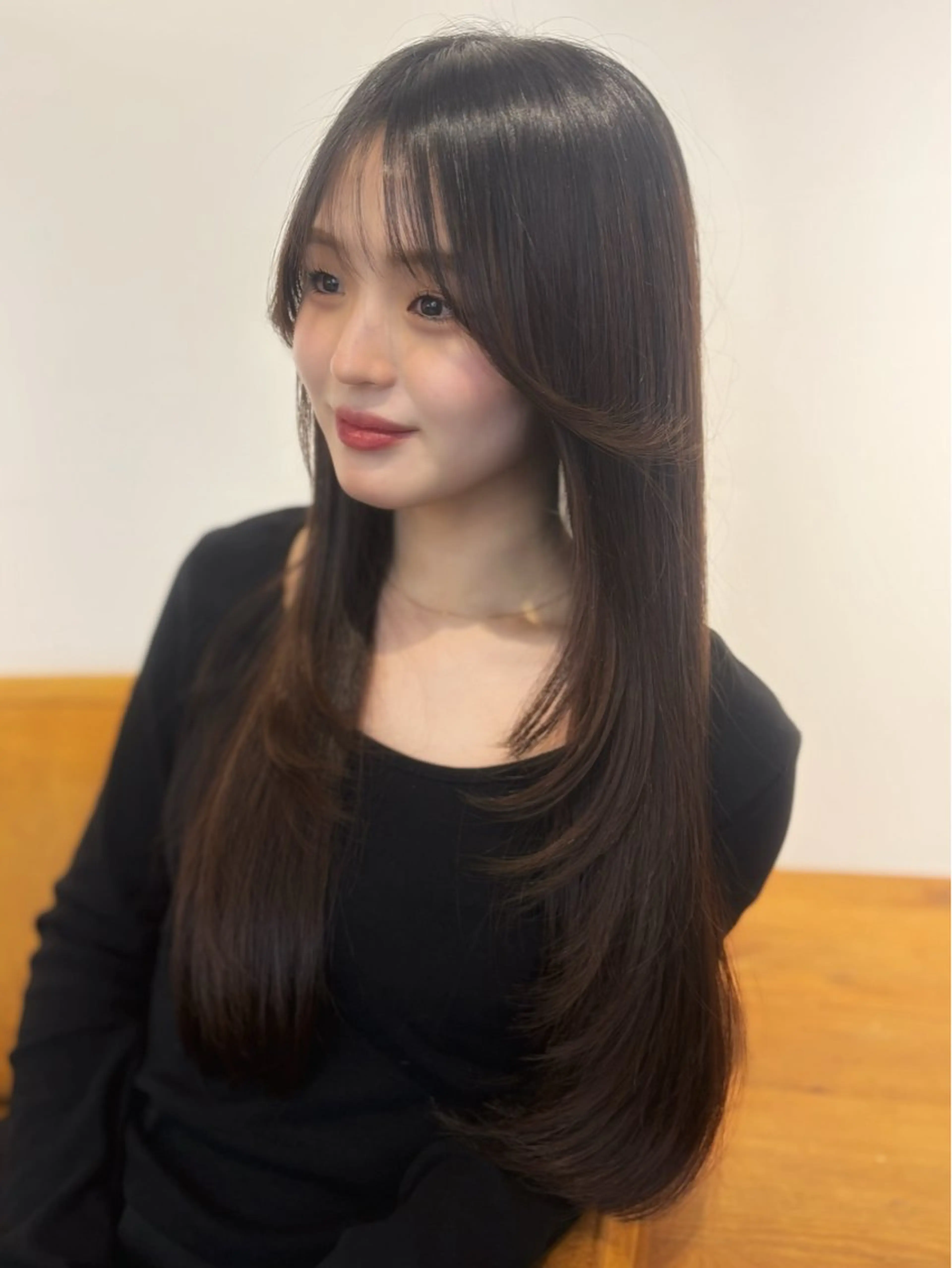 ロング 札幌クロスパーマ /🎀柴田ひな🎀のヘアスタイル