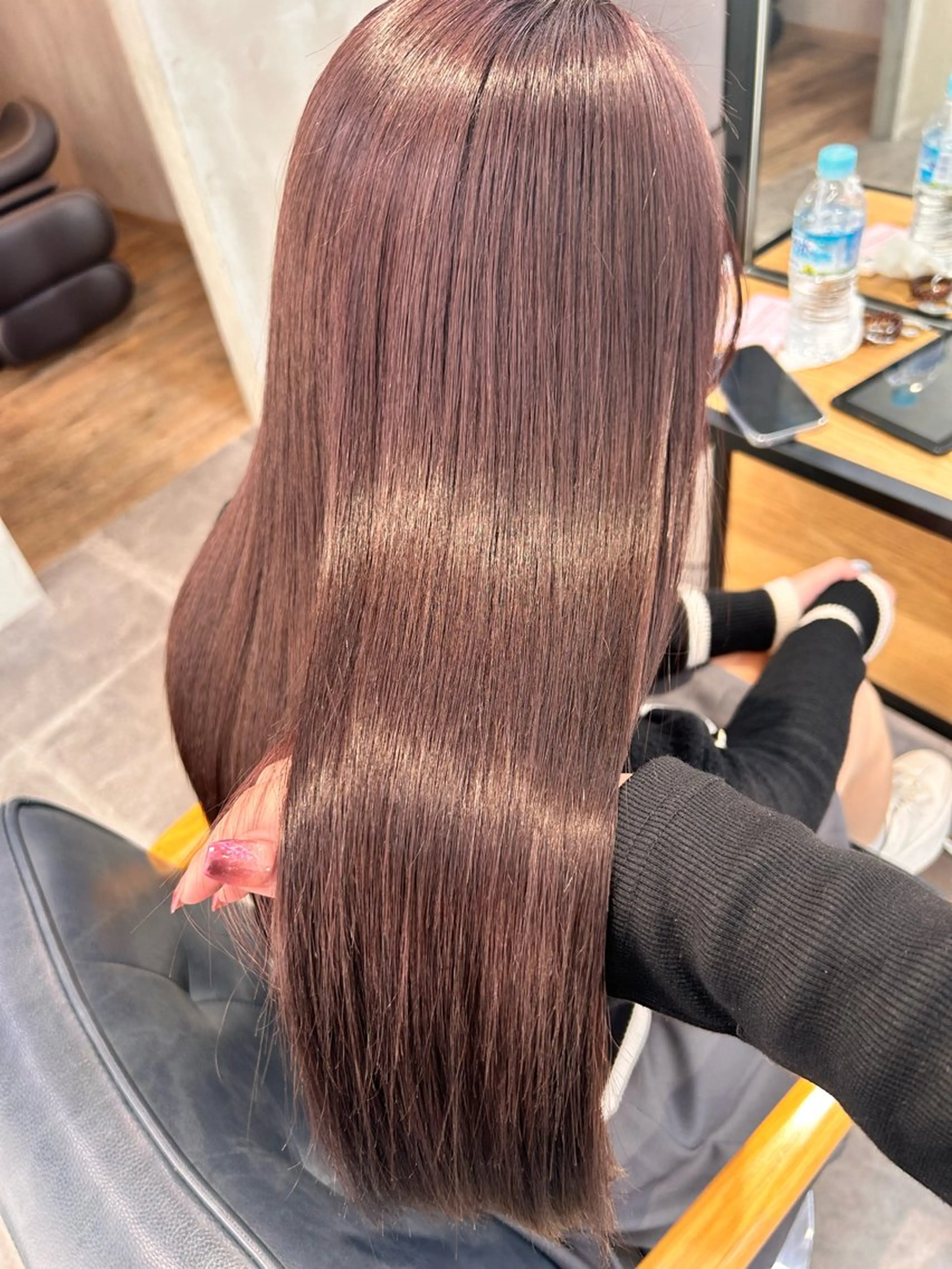 ロング カラー 韓国×髪質改善カラー 💎hinaのヘアスタイル