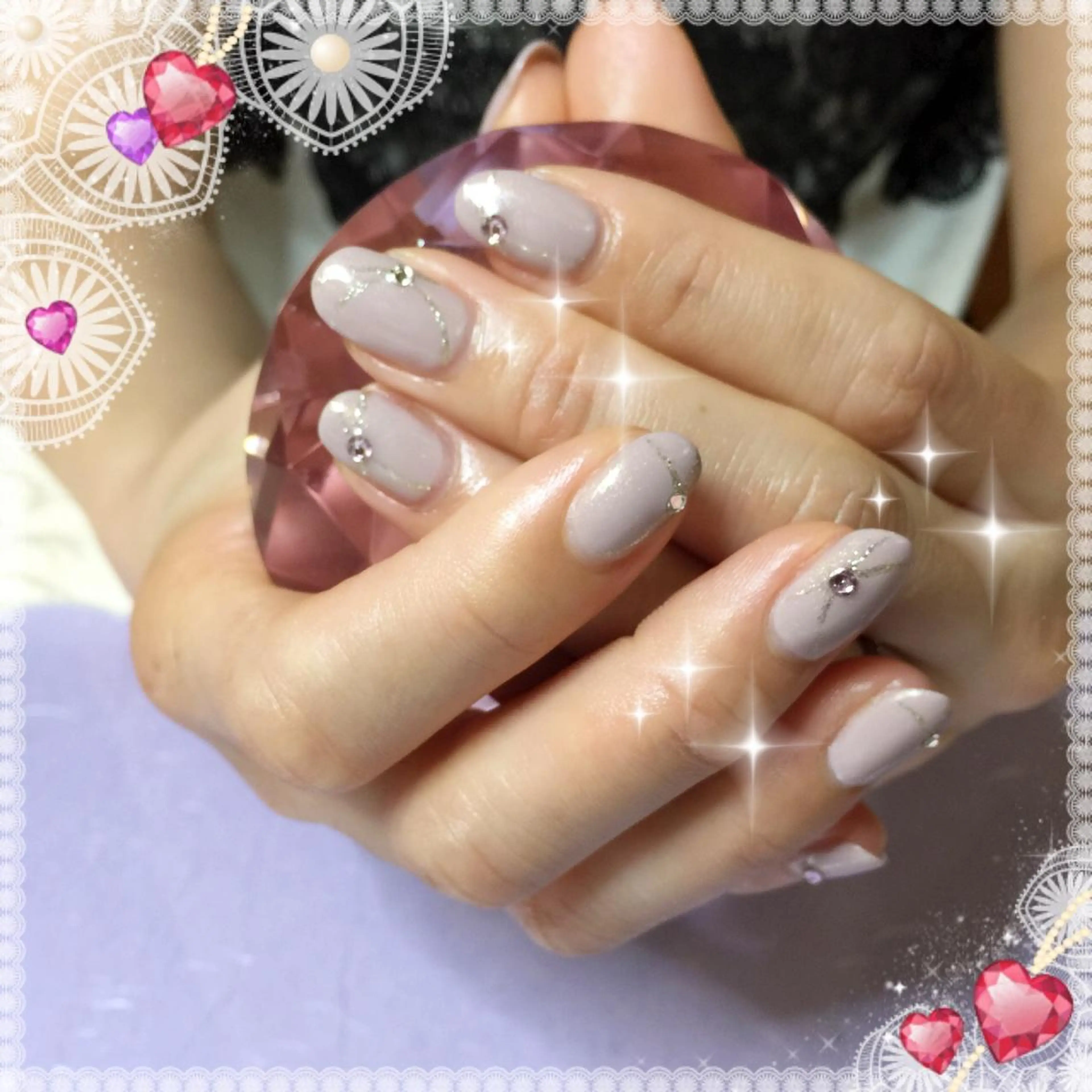 ネイル ジェルネイル シンプルネイル 辻  真理のネイルデザイン