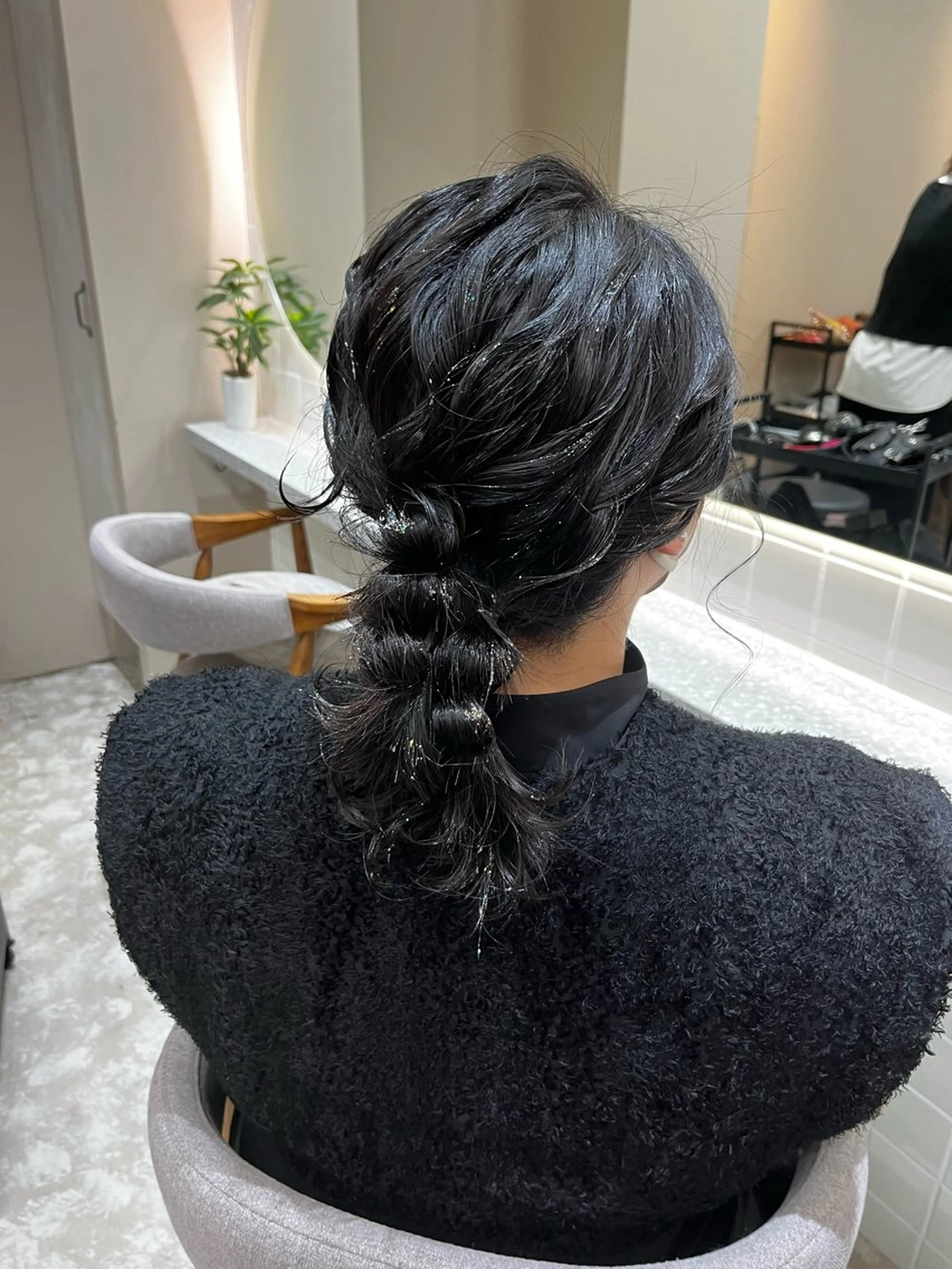 ミディアム ヘアアレンジ ヘアセット Ess所属・ERENA💚 Essのヘアスタイル