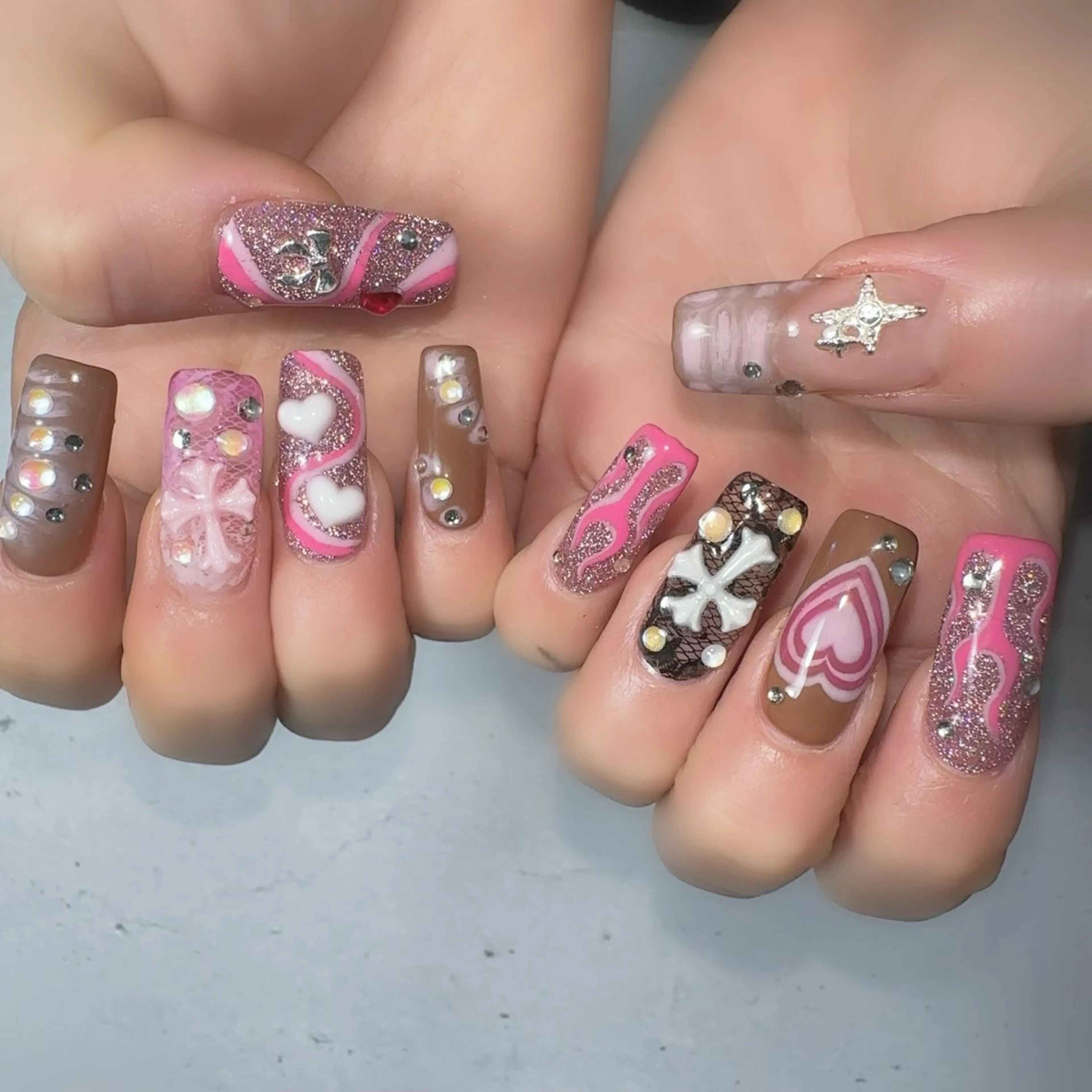 ネイル 上原 悠紀のネイルデザイン