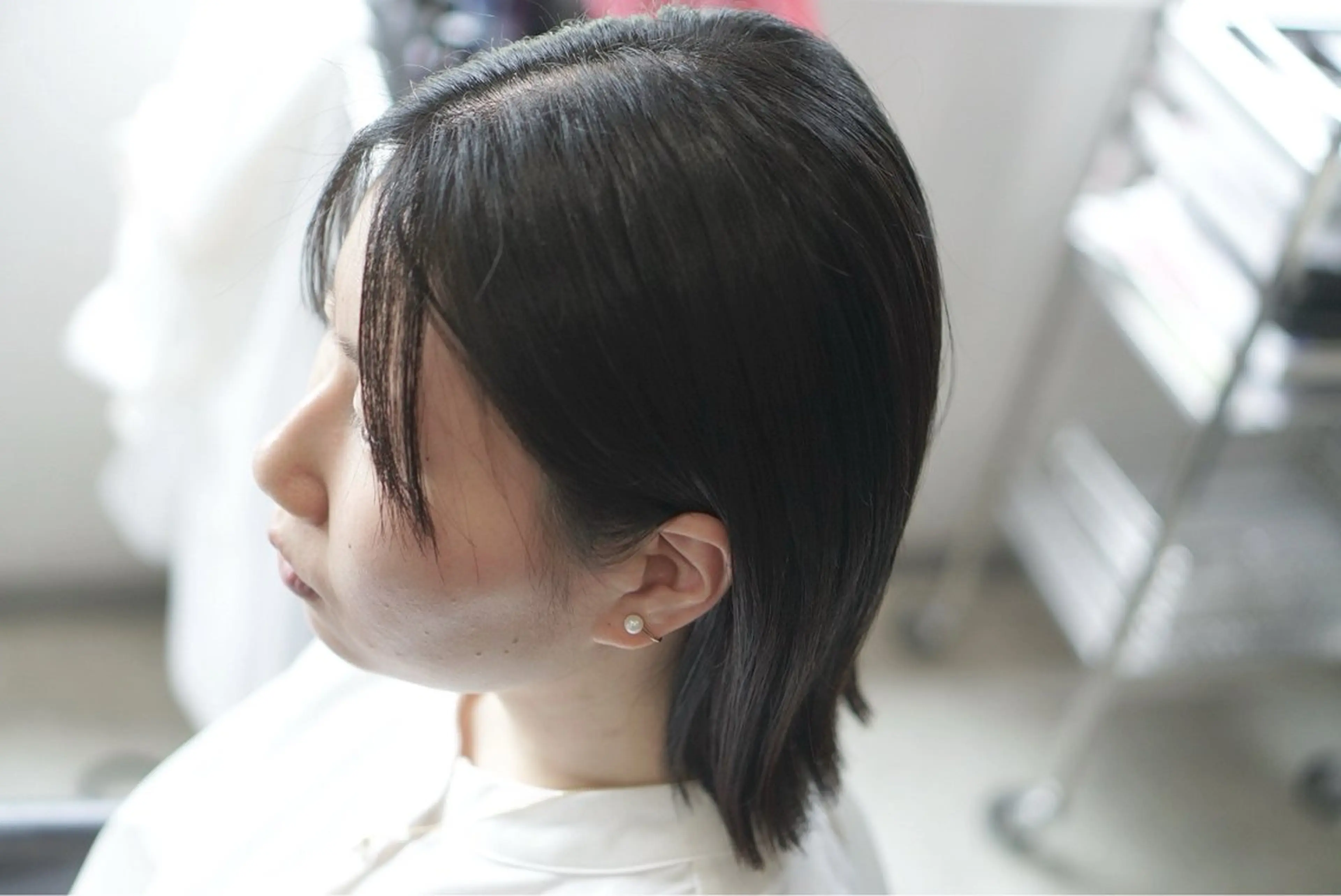 ミディアム 中島 剛のヘアスタイル