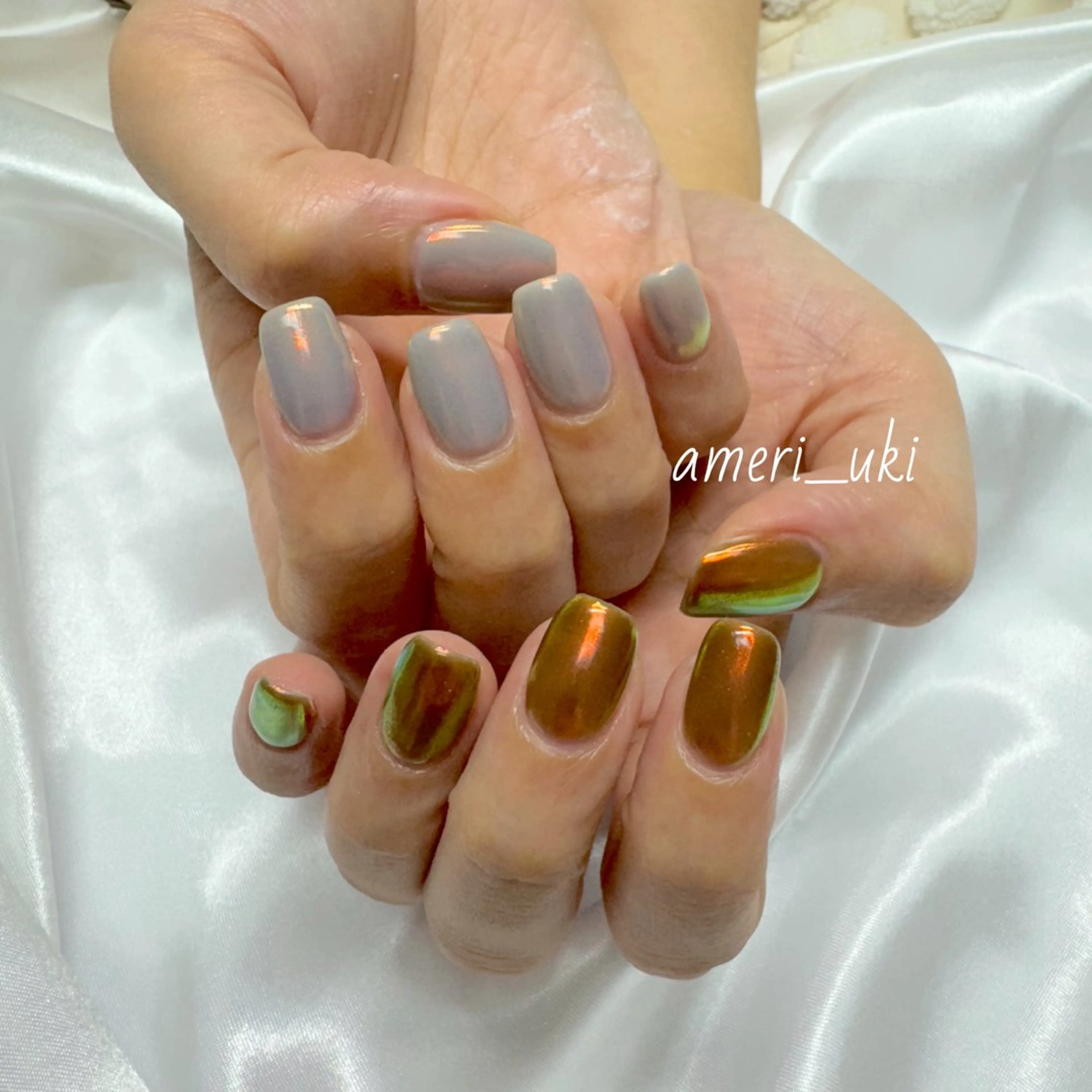 ネイル ハンドネイル Ameri nail /UKIのネイルデザイン