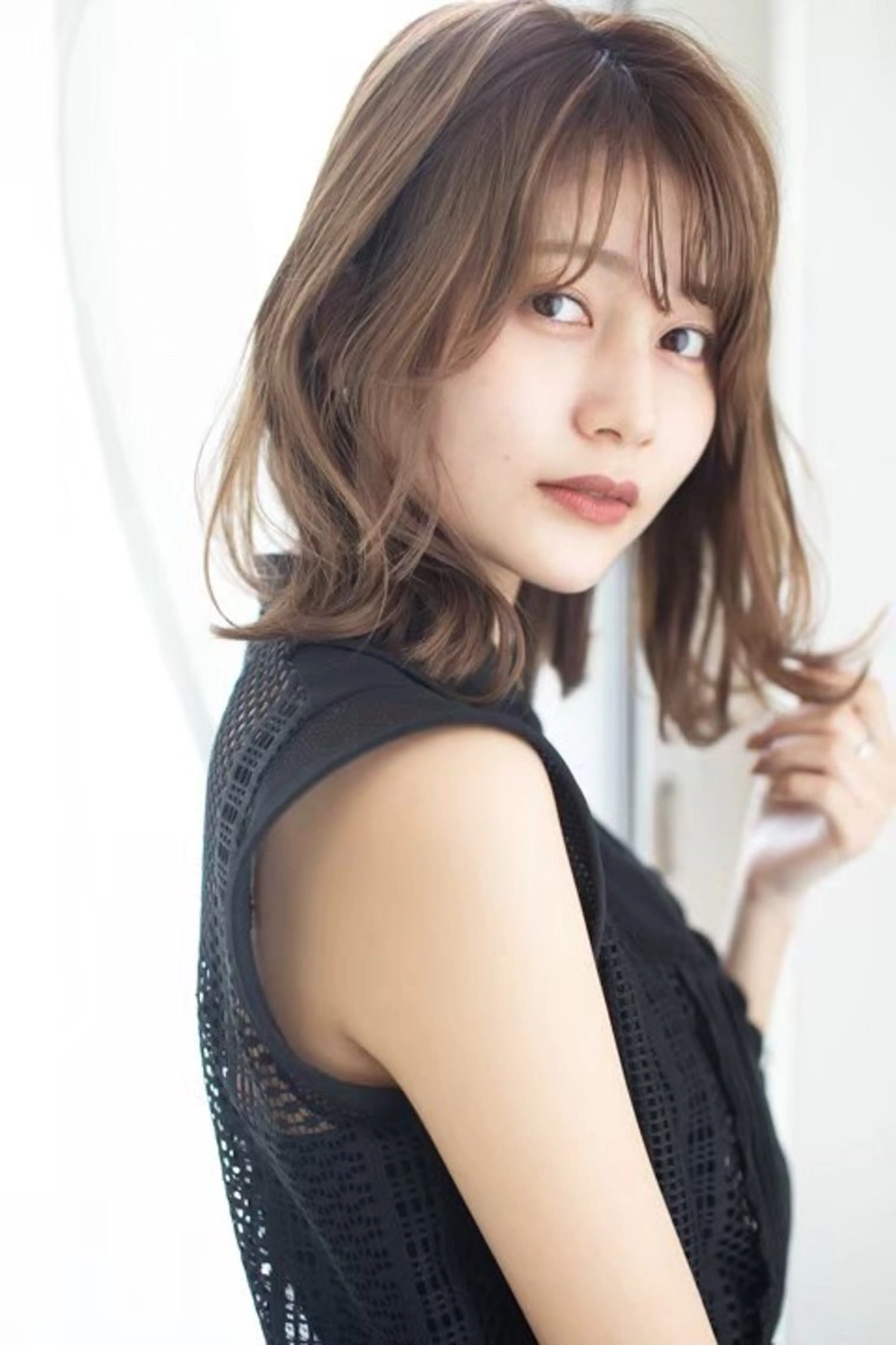 カラー ミディアム 藤田 義剛のヘアスタイル