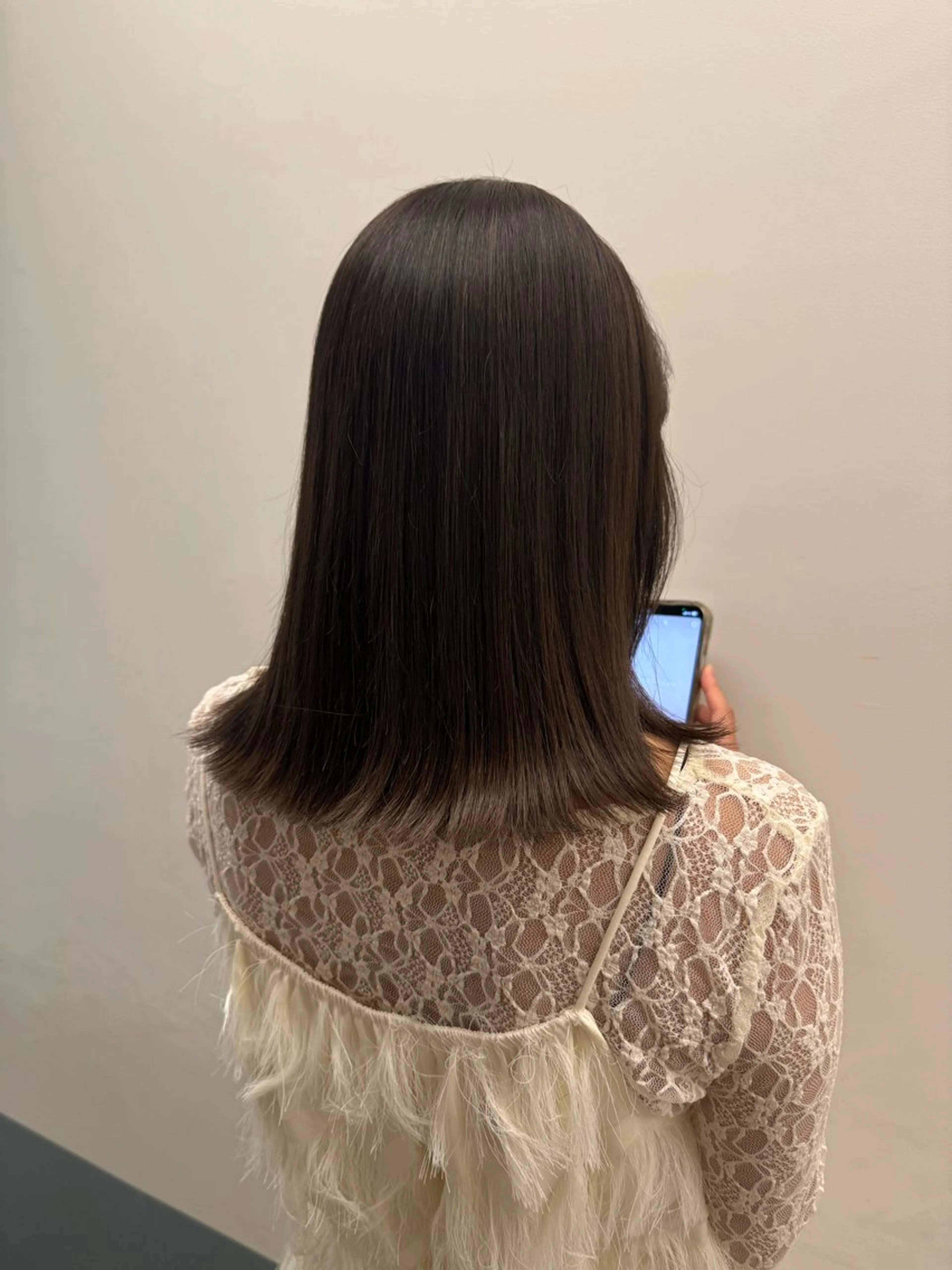 ミディアム ホリグチ ルナのヘアスタイル