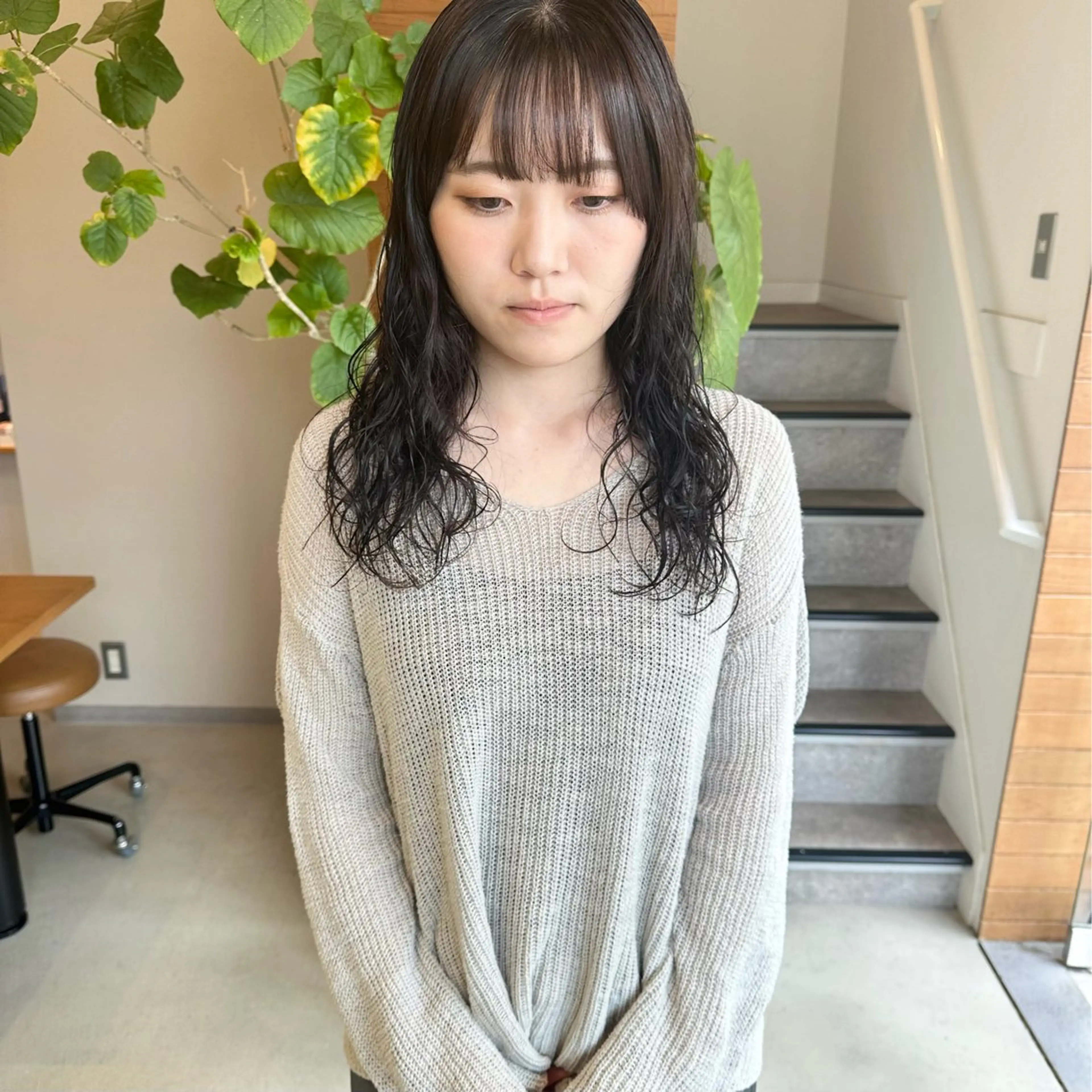 ロング カラー パーマ お洒落パーマ/ 艶カラー/michiのヘアスタイル