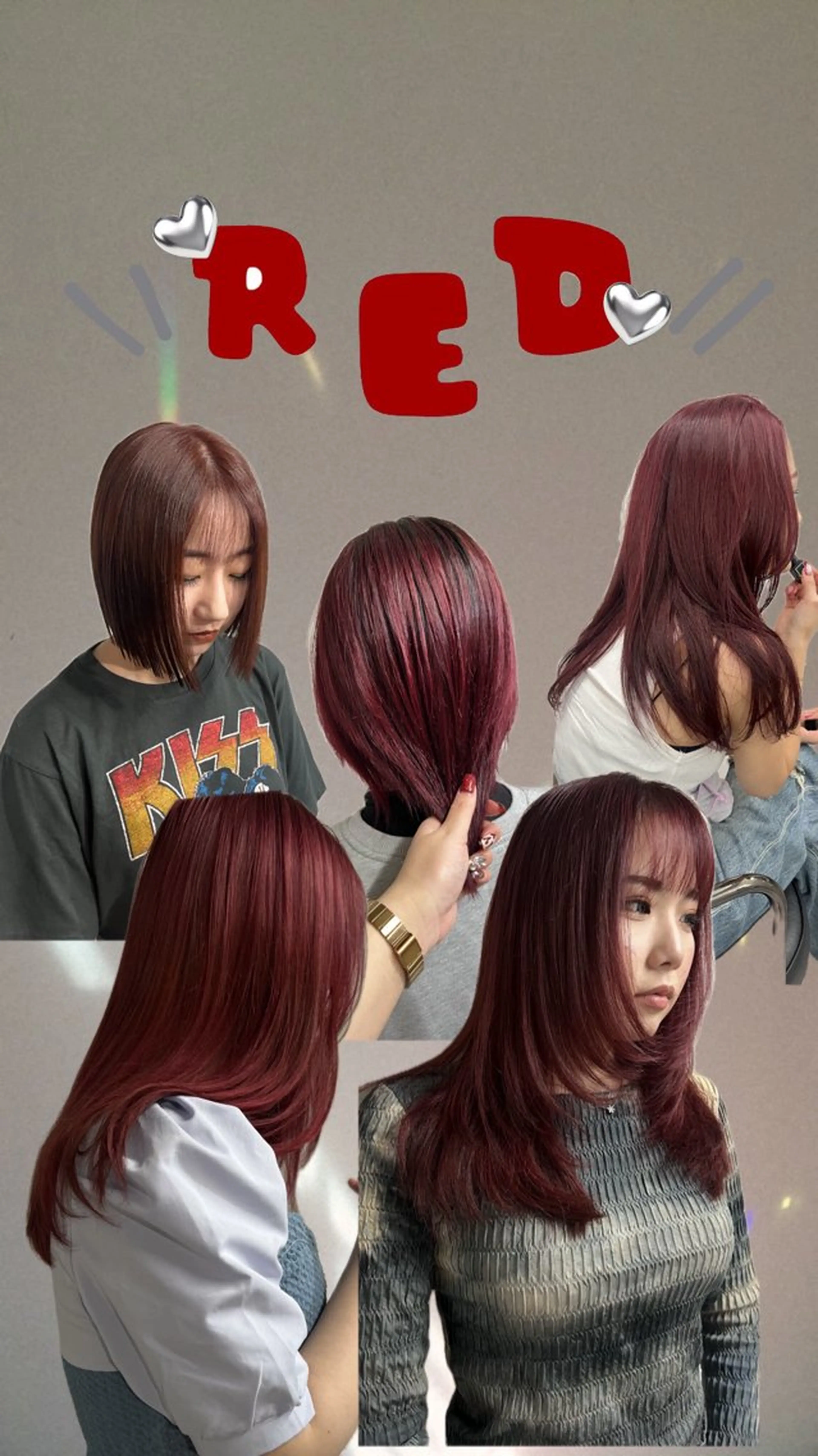 ヘアカラー🩶の写真