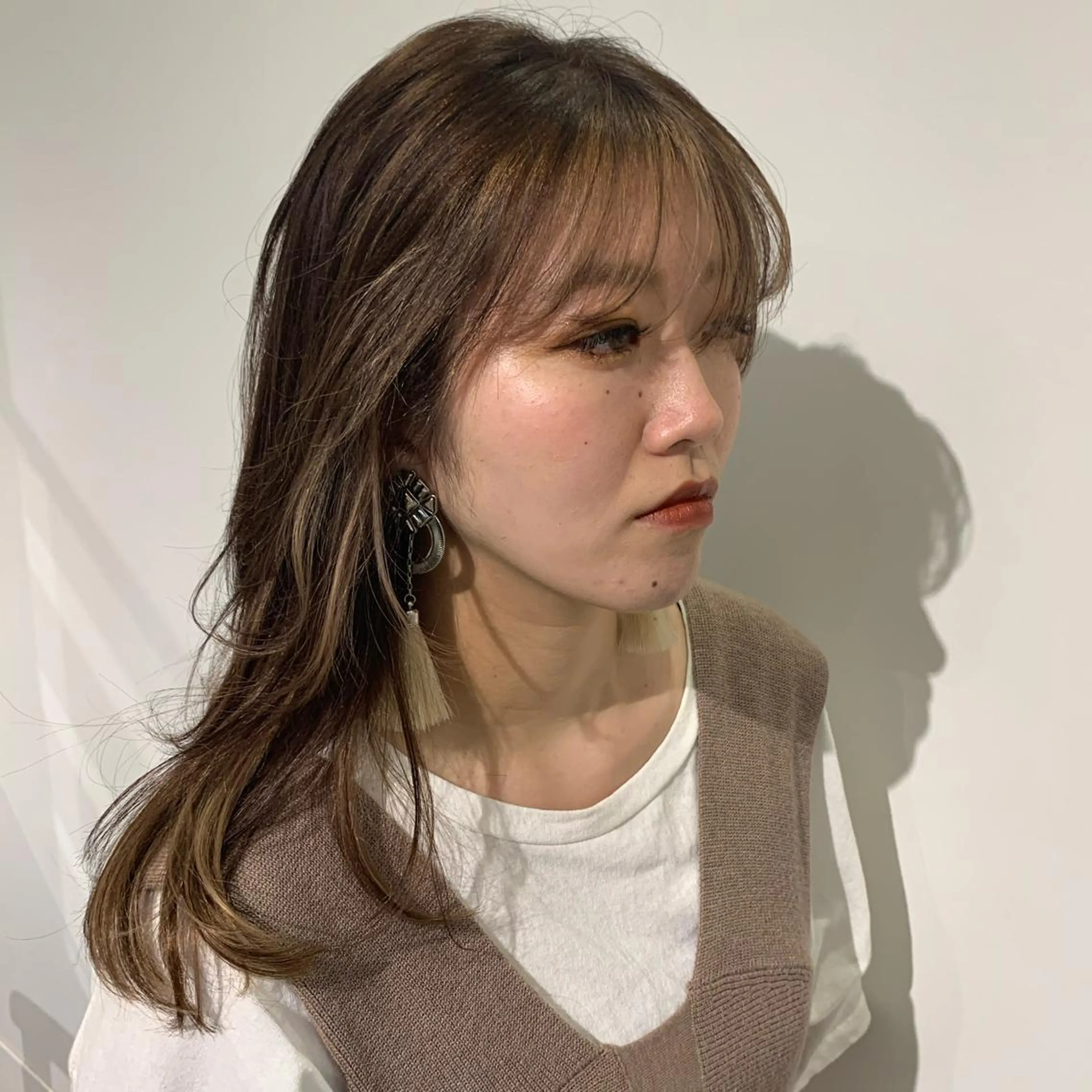 セミロング CHIHO💚羽エク /マツエクのヘアスタイル