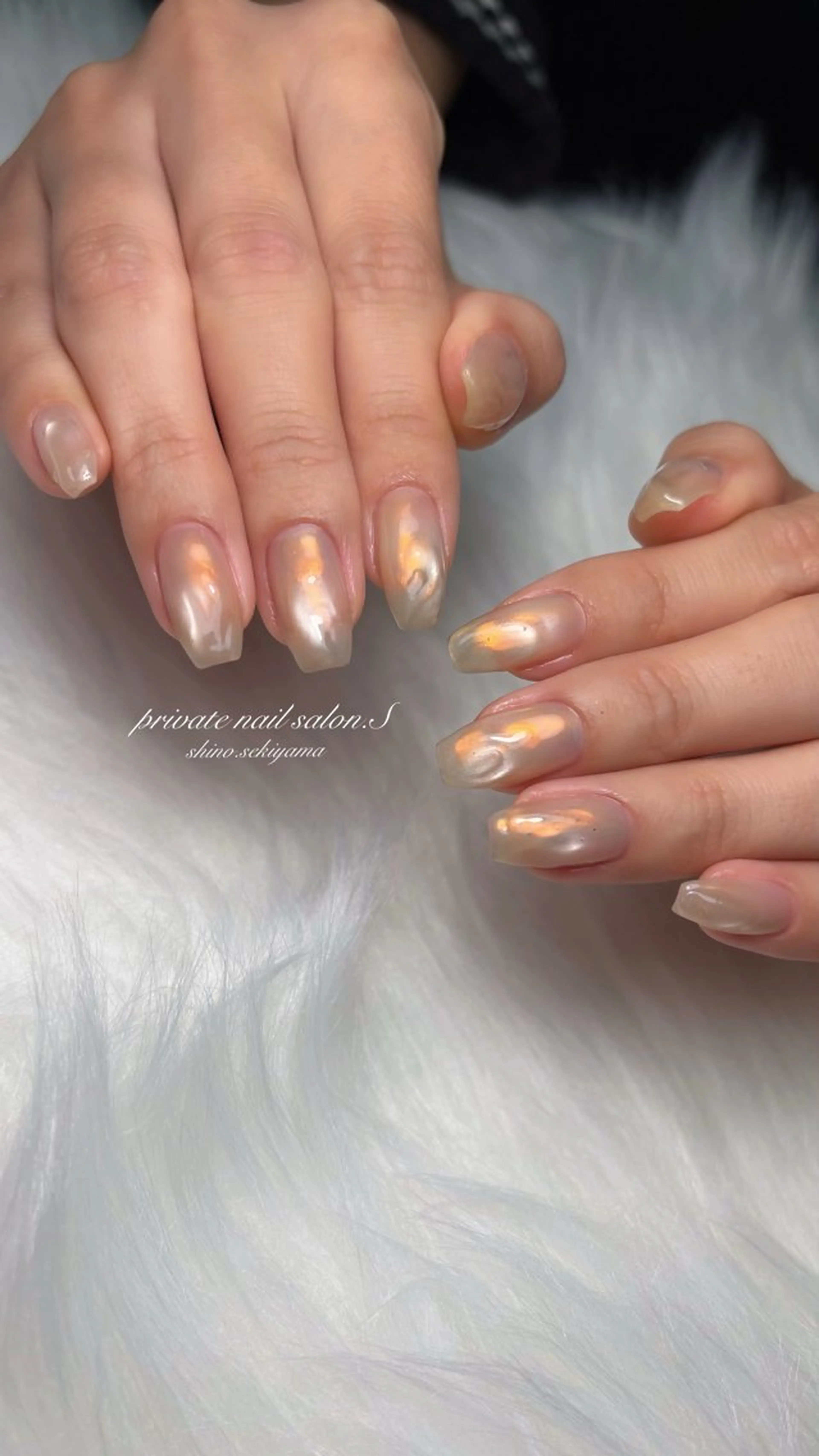 ネイル ハンドネイル 関山 志乃のネイルデザイン