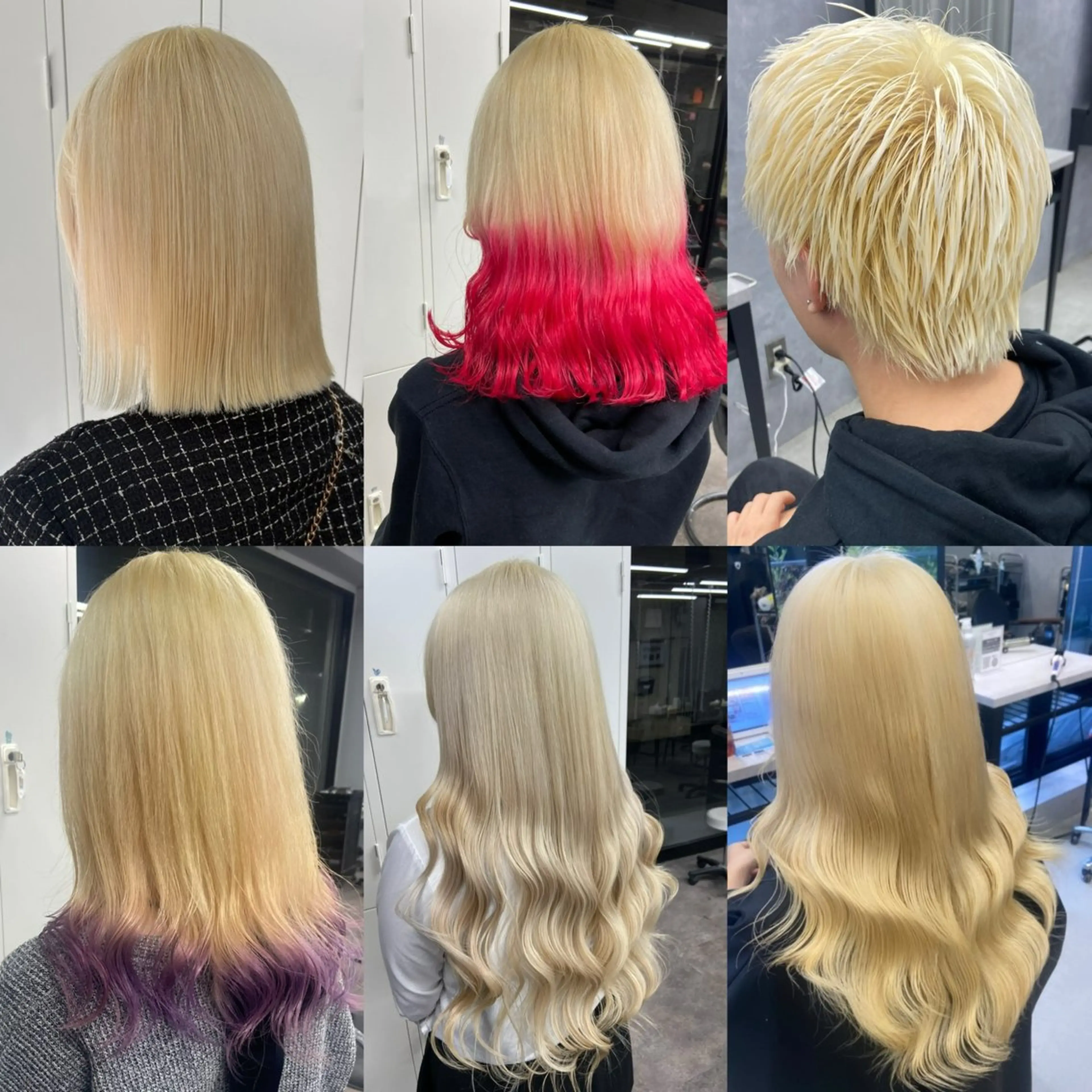 【人気No.1】ホワイトブリーチ＋フルカラー¥9500の写真