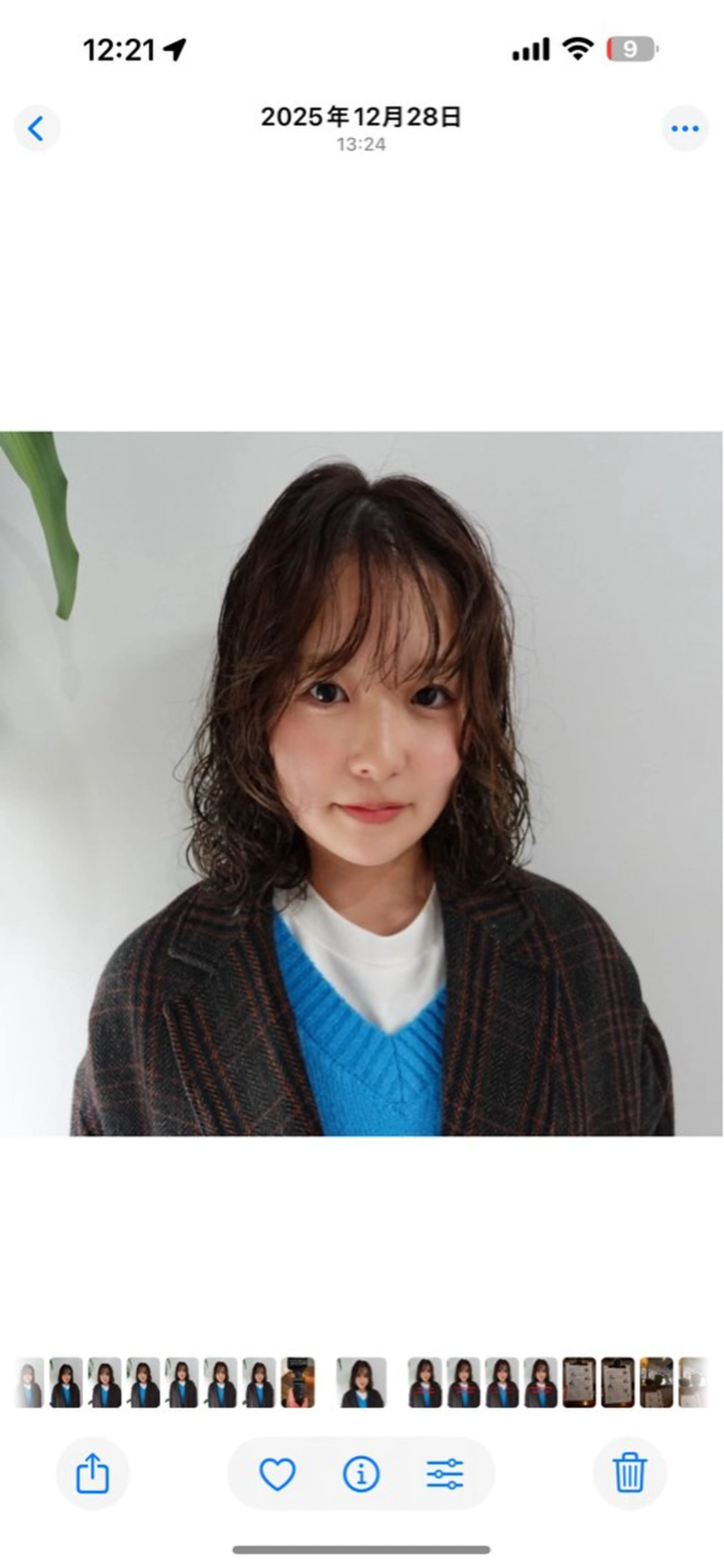 ミディアム カット パーマ トリートメント LUCCI所属・udaハイトーン /ボブ/レイヤーのヘアスタイル