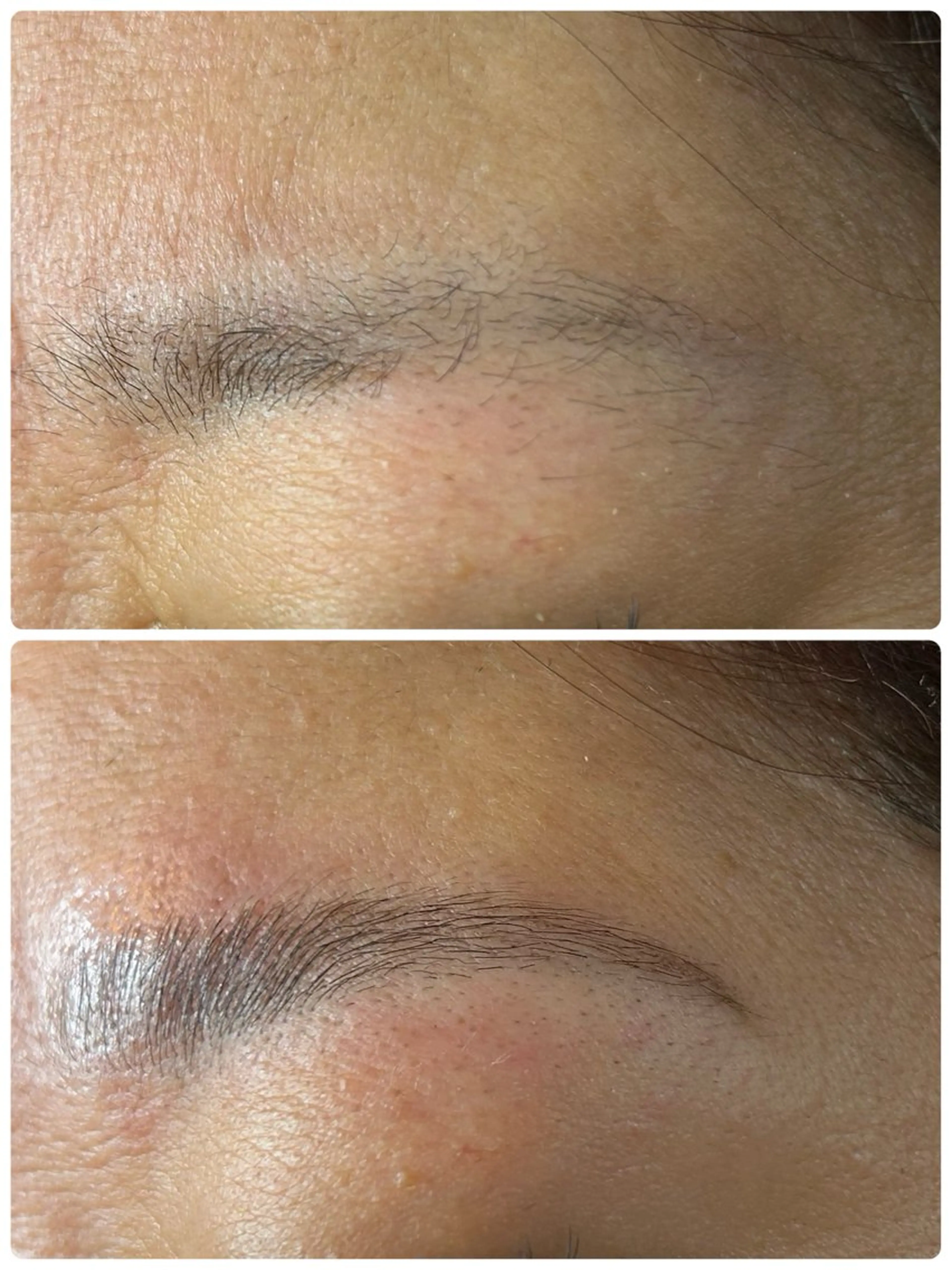 できるだけ眉毛を伸ばしてきてください🙇‍♀️ワックス無し⚠️の写真