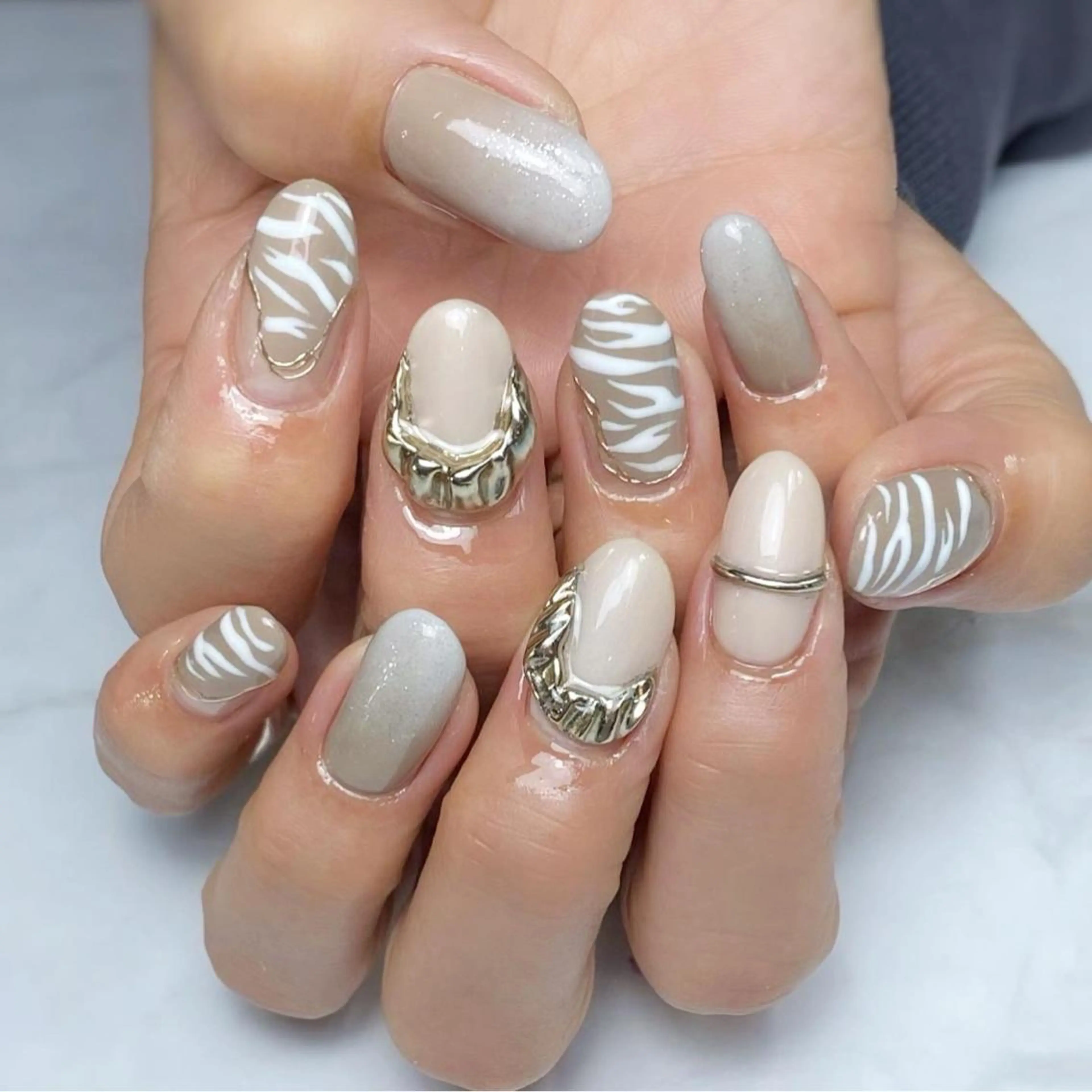 ネイル ハンドネイル Nail ameria megu所属・ameria meguのネイルデザイン