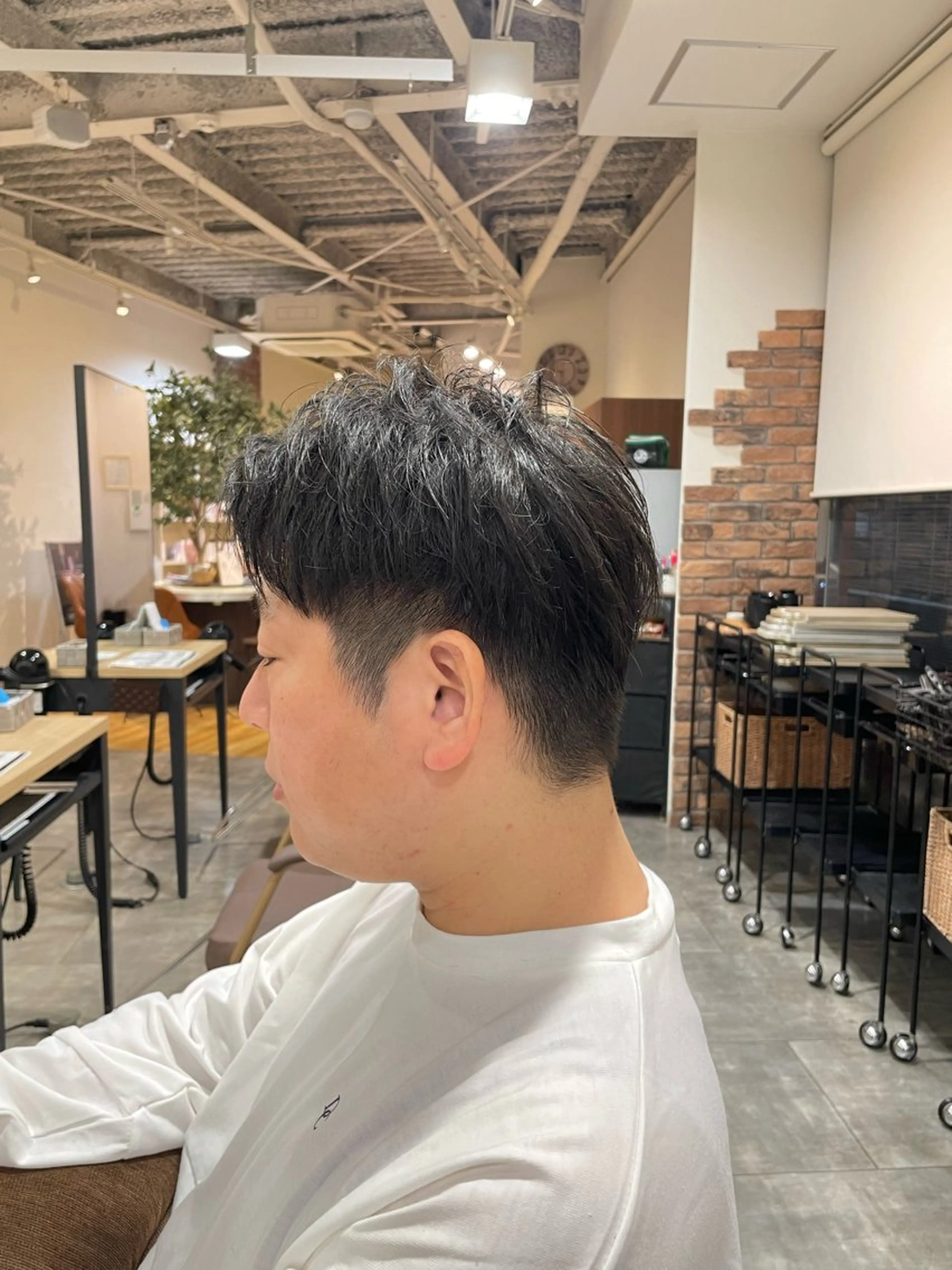 メンズ 髪質改善/レイヤー /ボブ/中村莞太朗のヘアスタイル