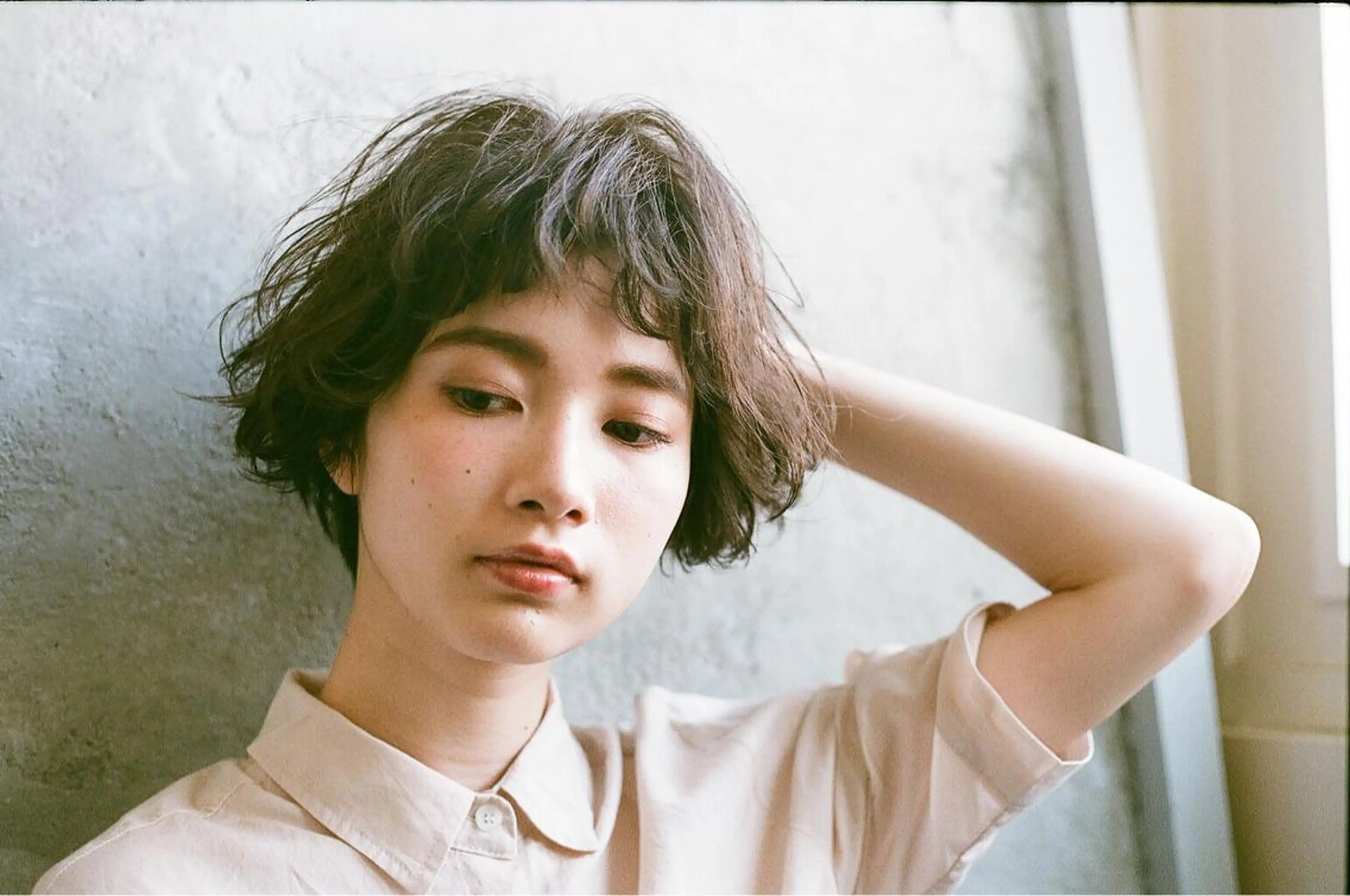 ショート カラー パーマ 下北沢 soiのヘアスタイル