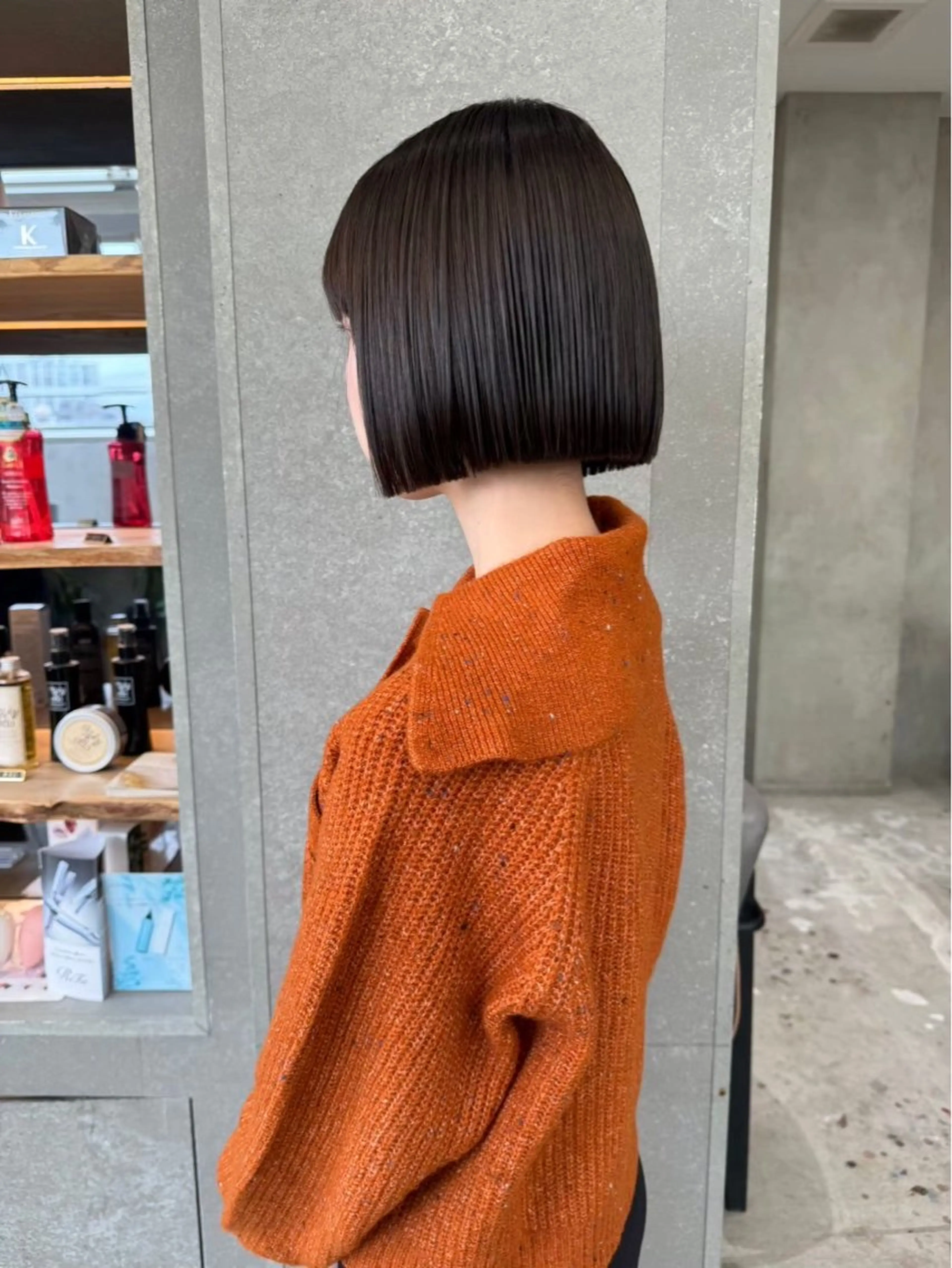 ショート 透明感カラー/ ボブ/レイヤー/小林のヘアスタイル