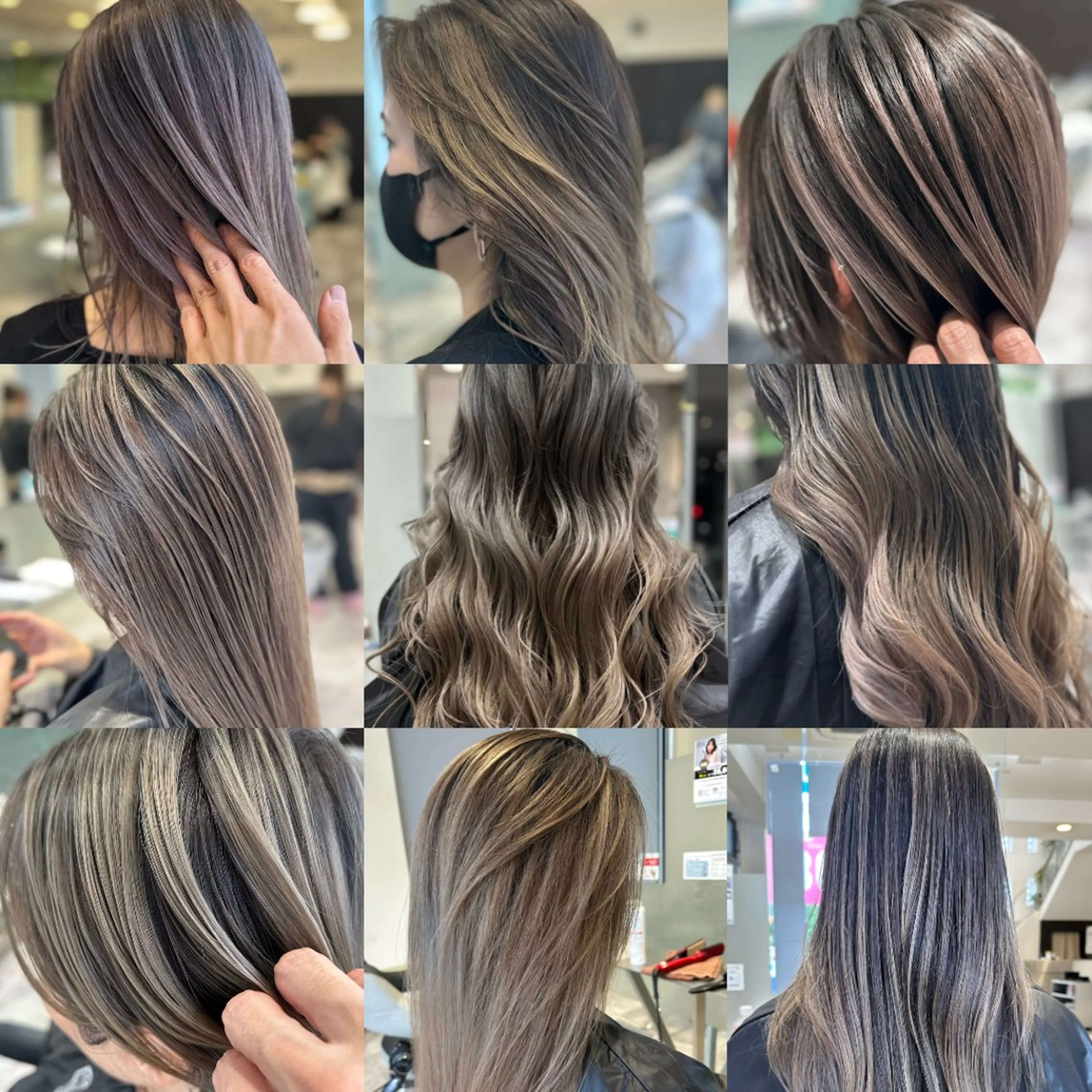 カラー バレイヤージュ イメージア鷺沼店所属・飯澤 淳基のヘアスタイル