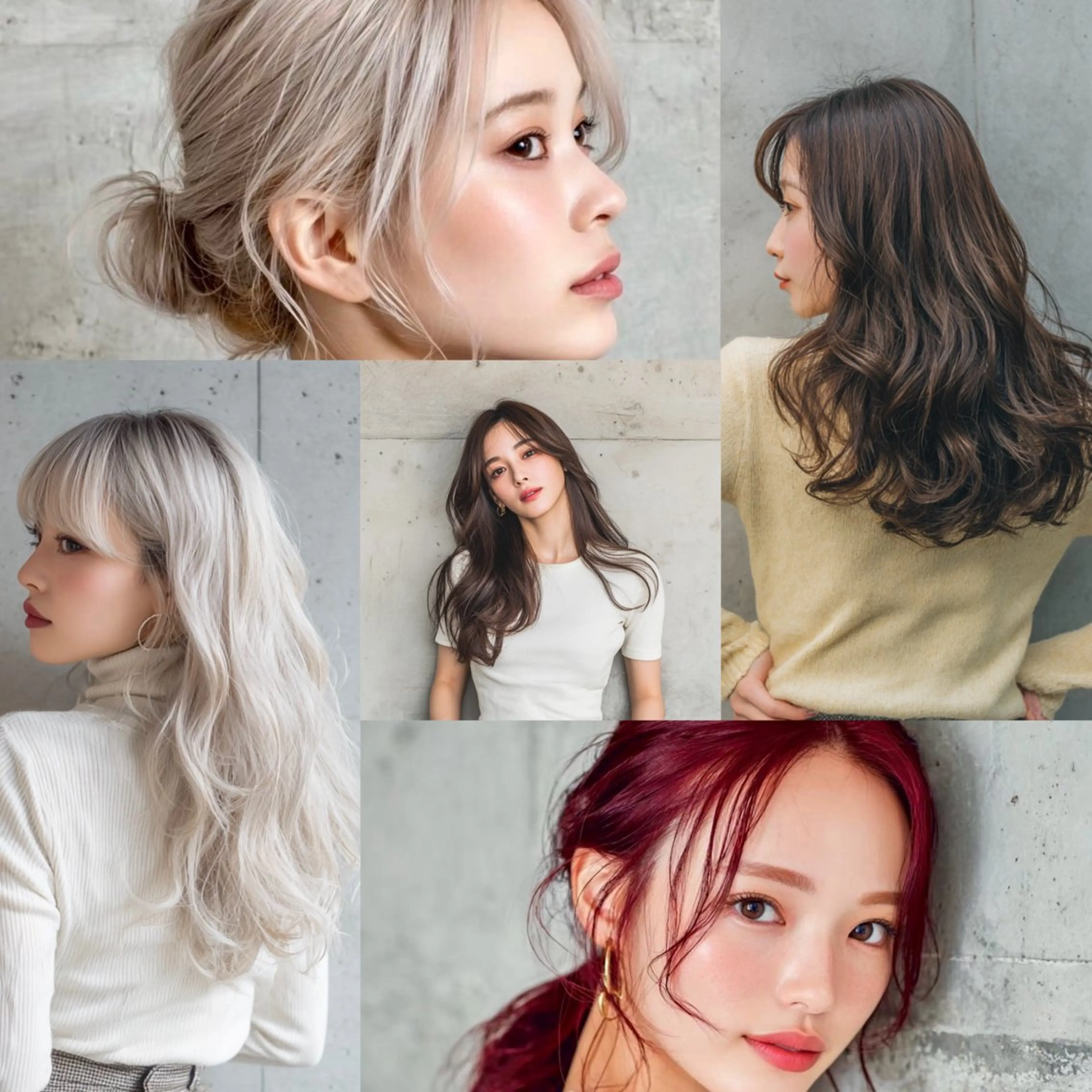 🩵ミニモ限定🩵人気No. 1✨カット+N.カラー+スタイリング¥7800🤍の写真