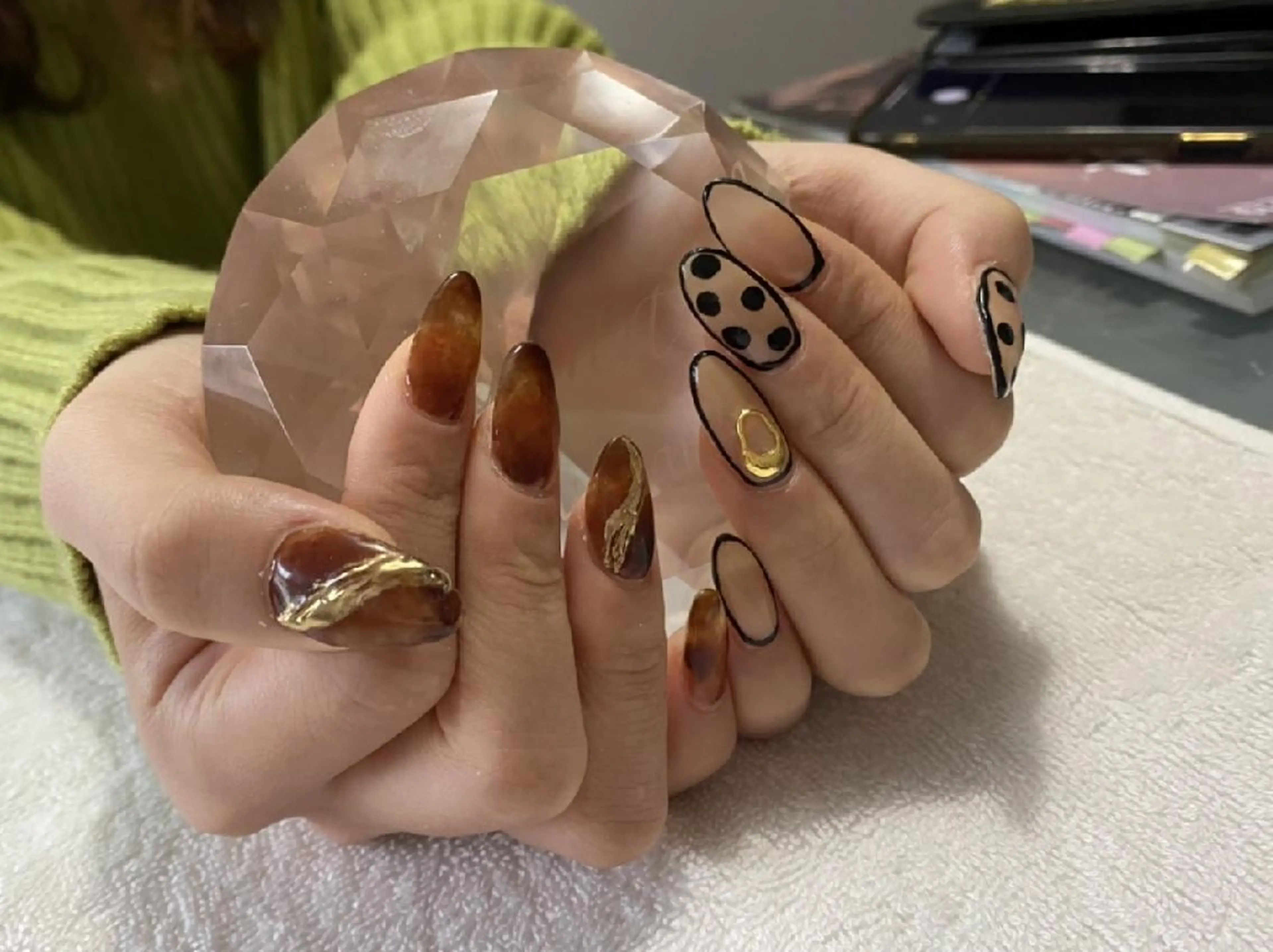 ネイル 持ち込み スカルプネイル 佐野 愛美のエステ・リラクイメージ