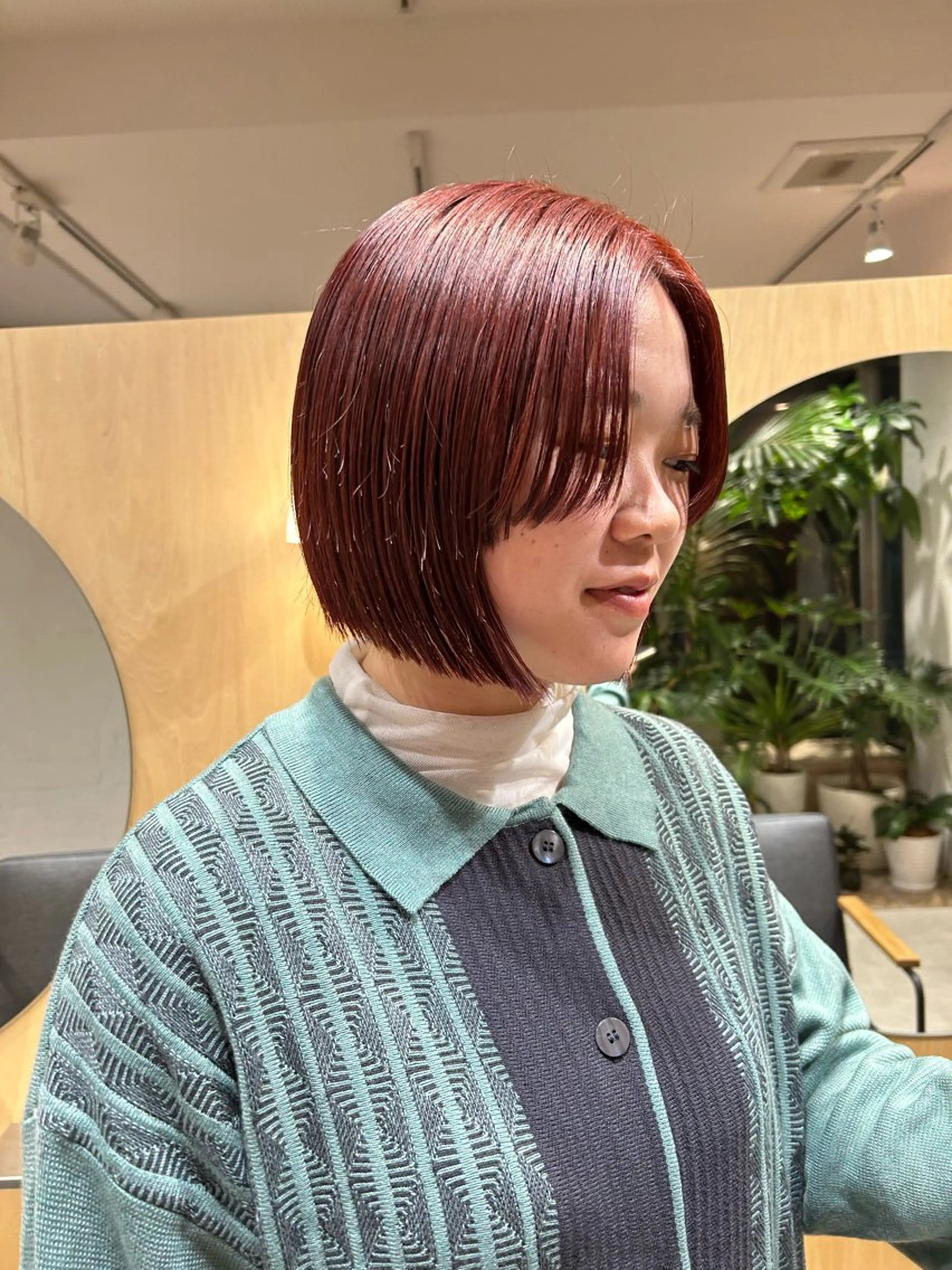 ショート カラー 🦖ミニボブ/ボブ /MOEKA🦕のヘアスタイル