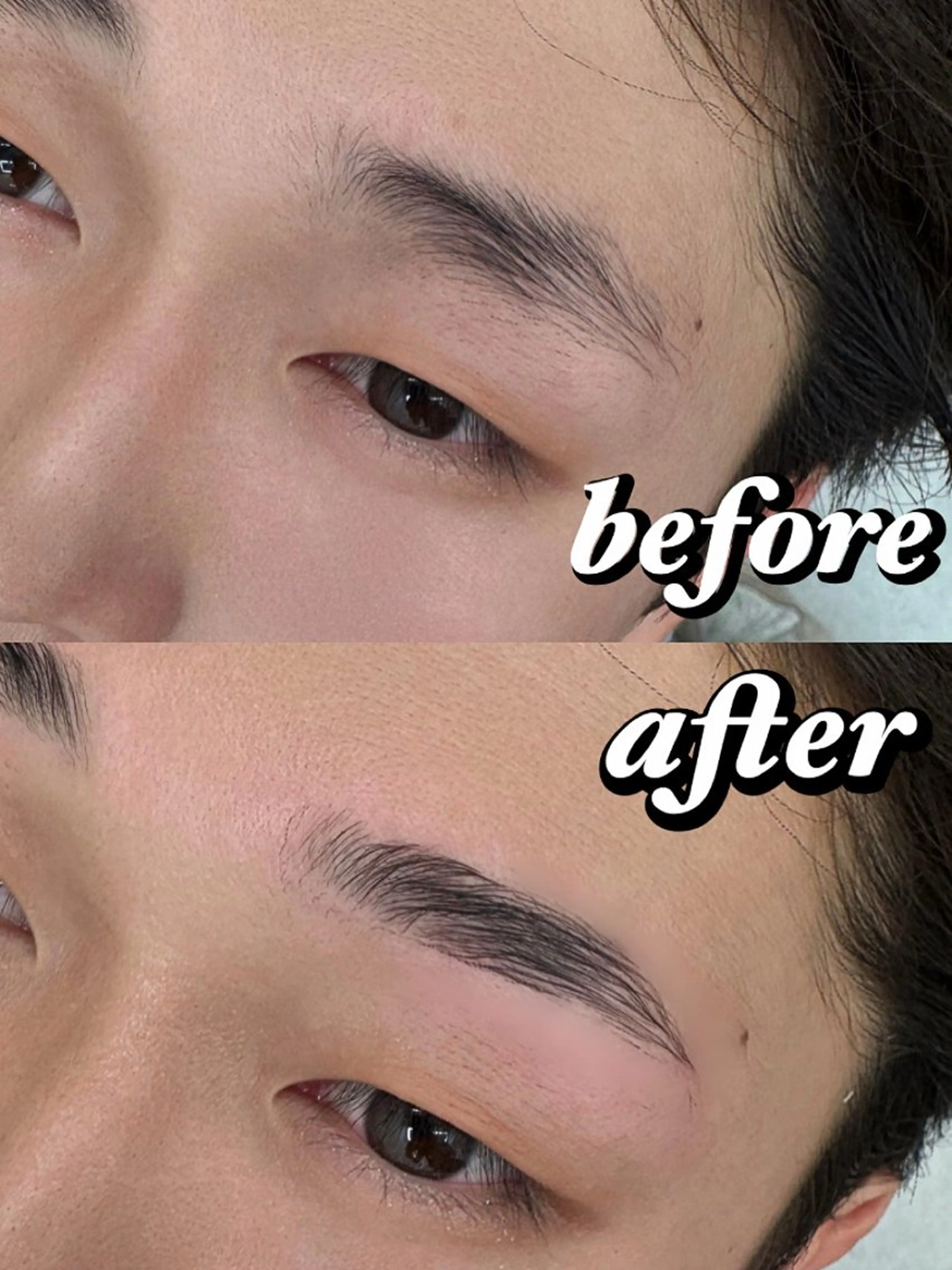 メンズ アイブロウ メンズパーマ 眉毛ワックス脱毛 ワックス脱毛 その他(アイブロウ) 林 彩睦の眉毛・アイブロウイメージ