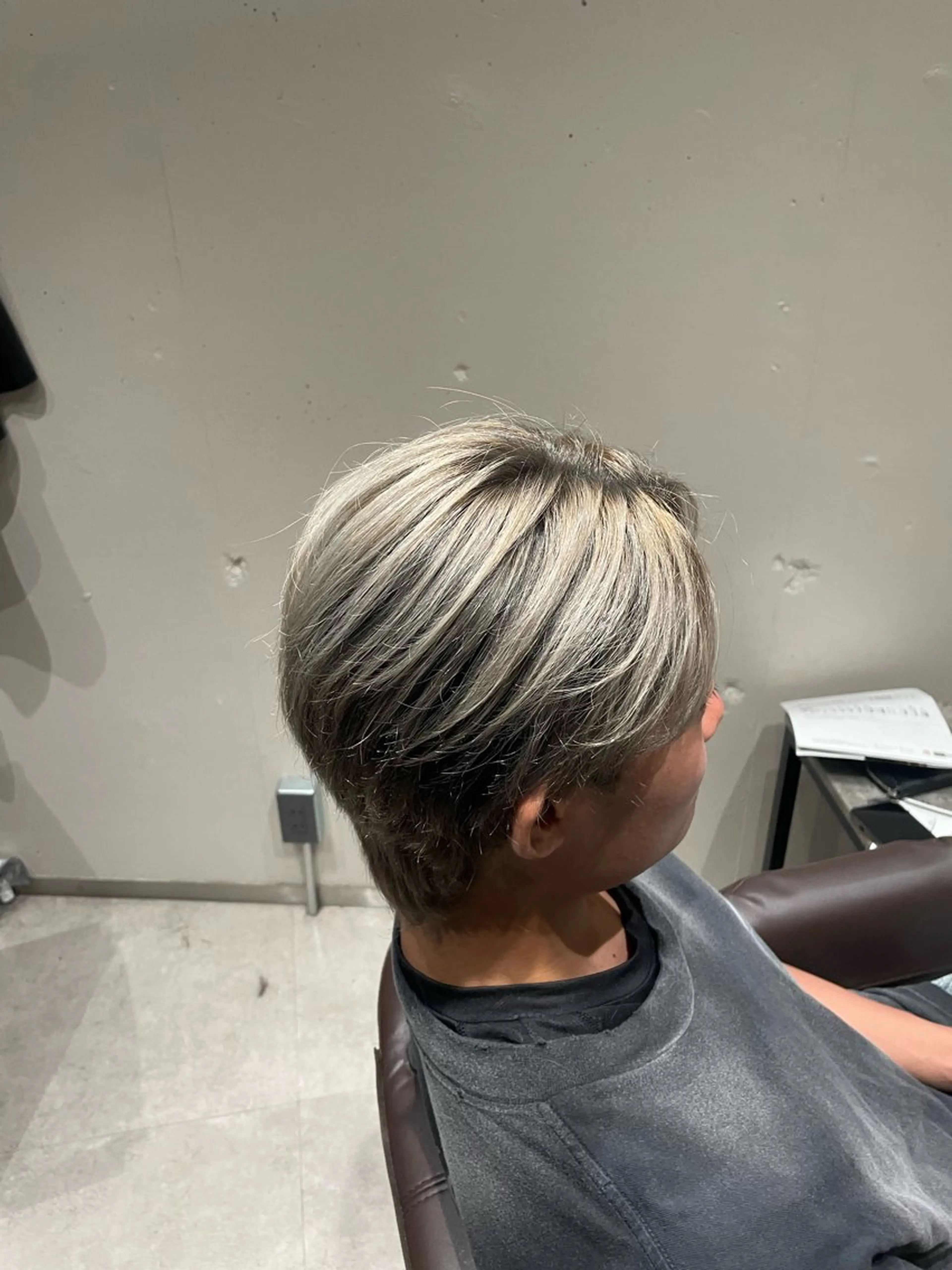 カラー メンズ メンズバレイヤージュ /町田木村悠月のヘアスタイル