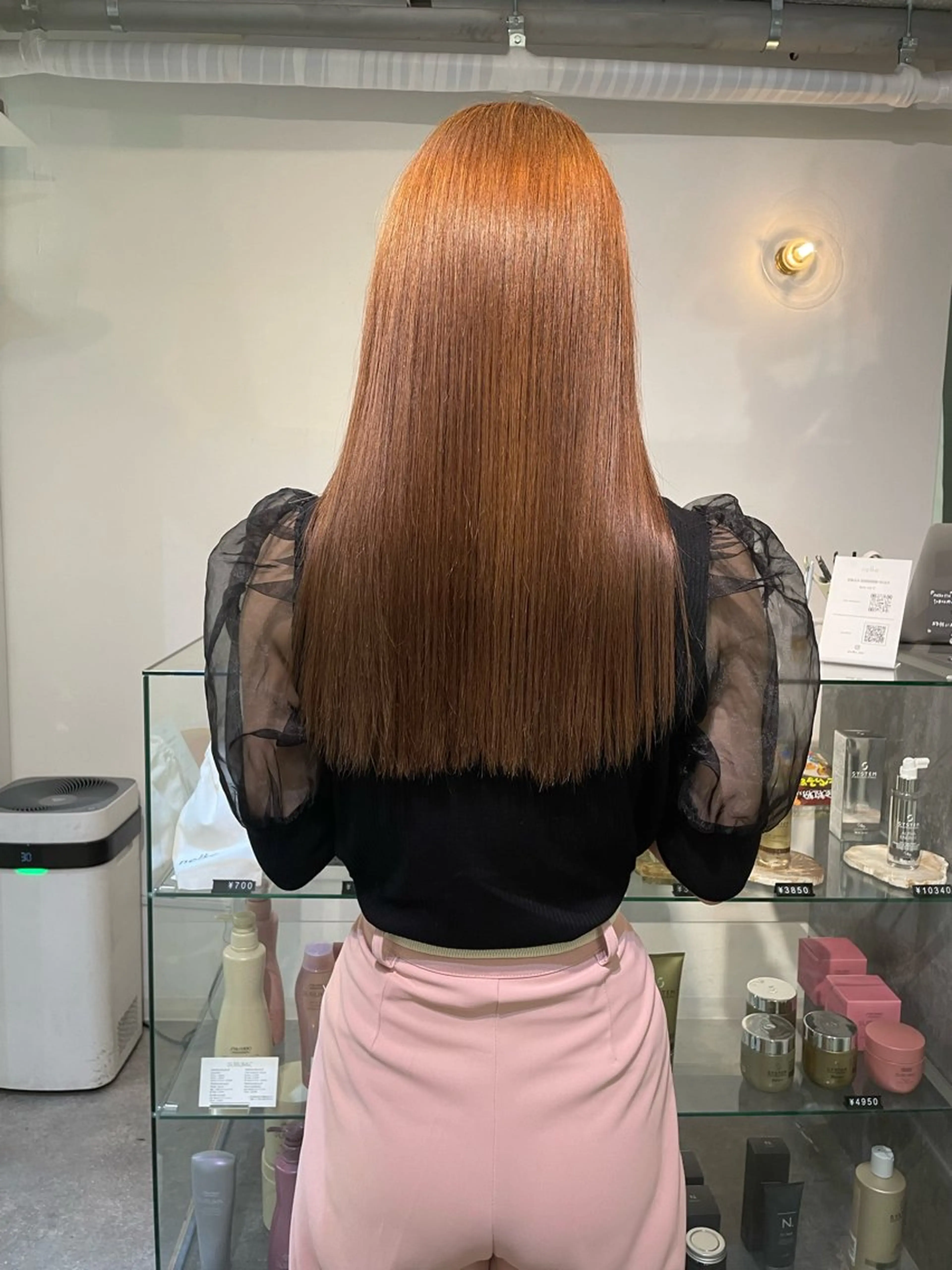 ロング ヘアカラー sakura🌸 レイヤー/韓国ヘアのヘアスタイル