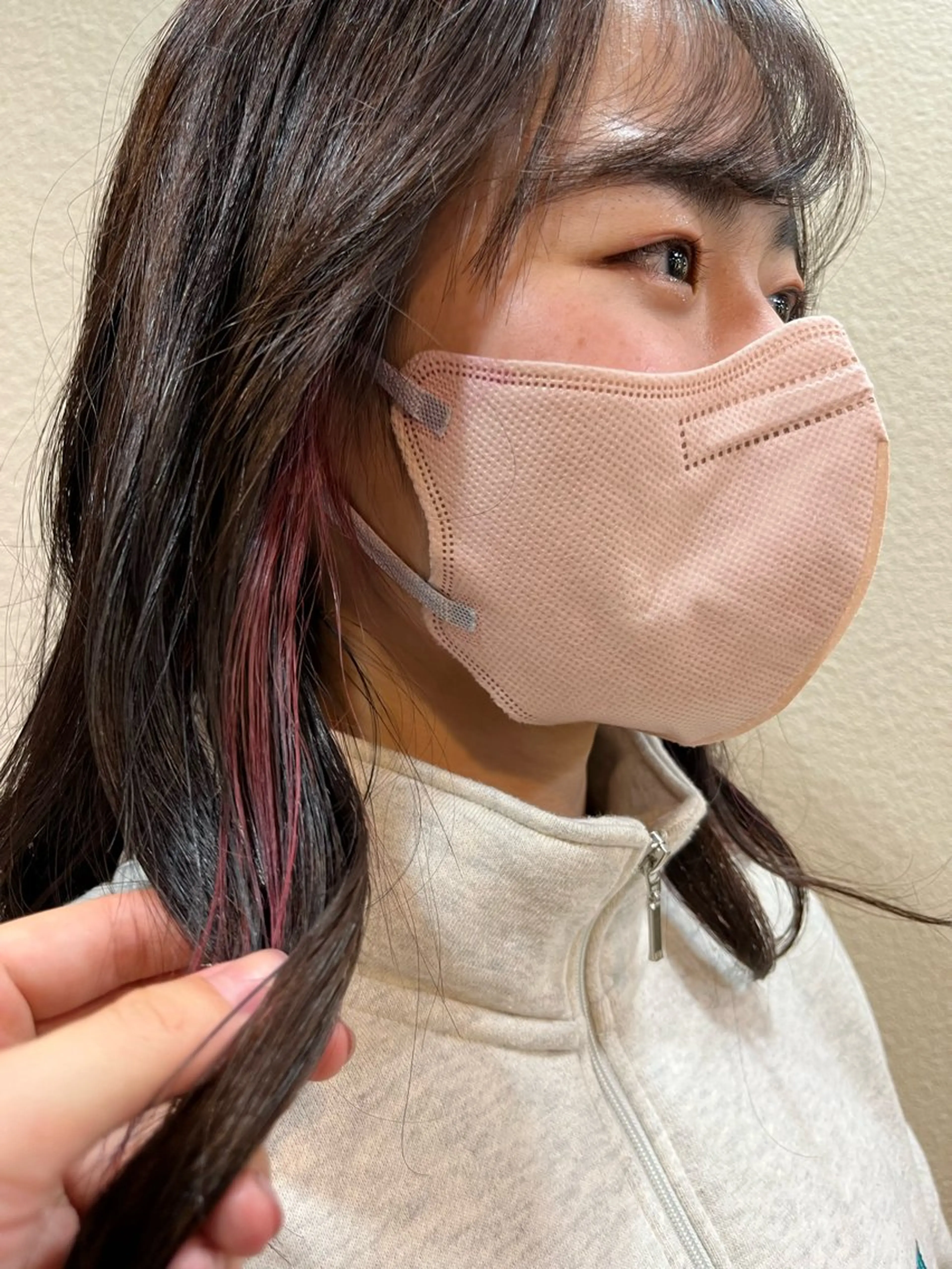 ミディアム カラー レイヤーカット/ カラー/ko-noのヘアスタイル